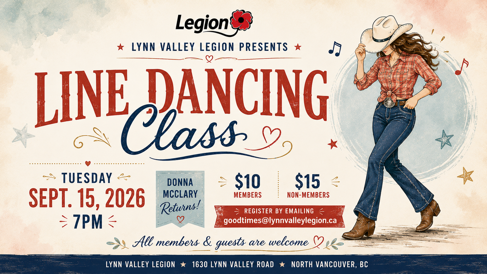 Line Dancing Returns!