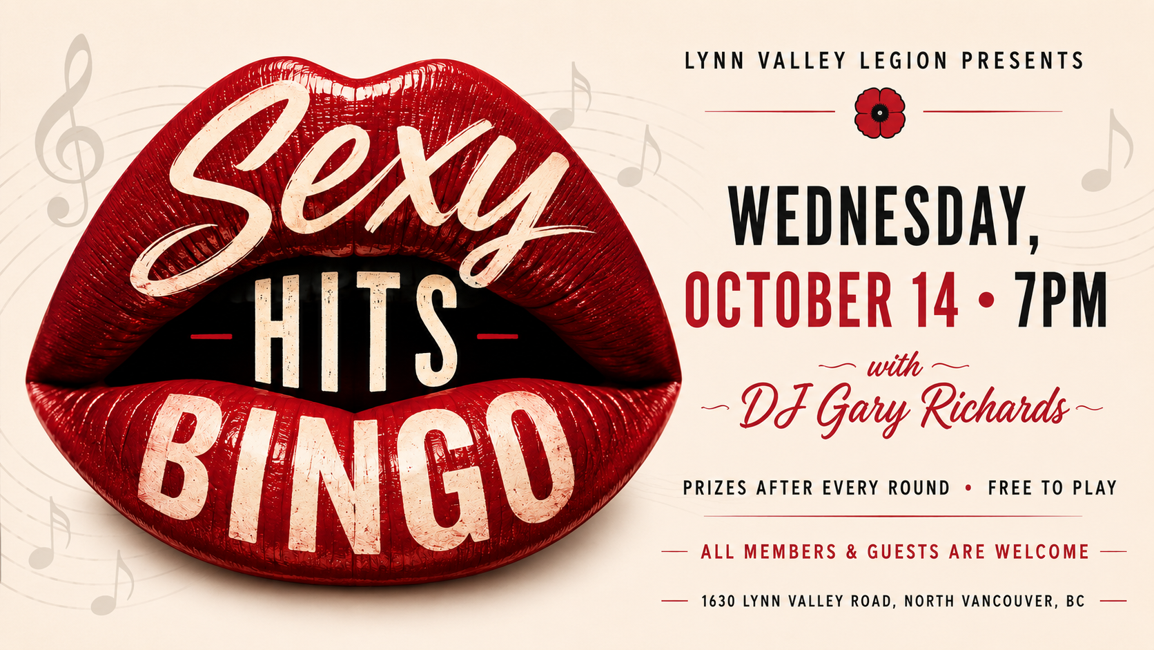Sexy Hits Bingo