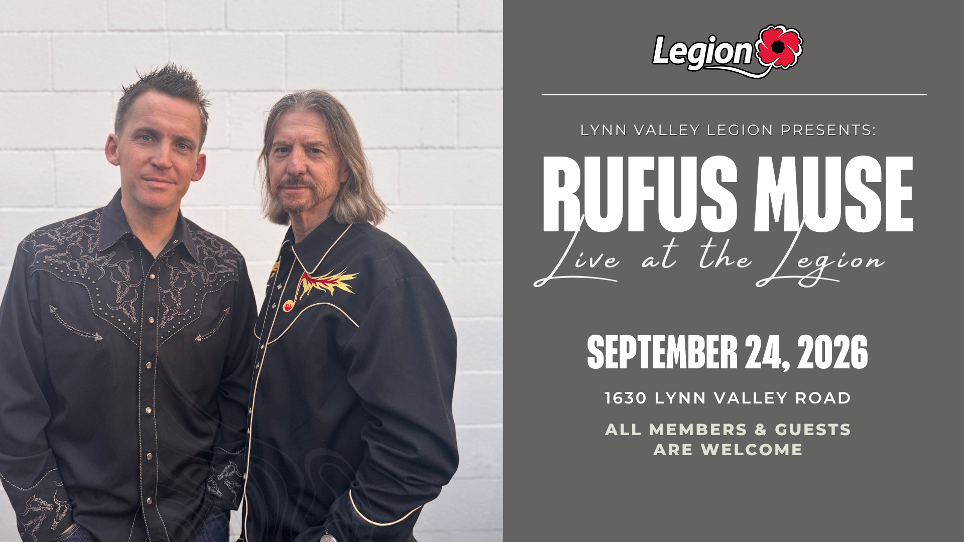 Live Music: Rufus Muse