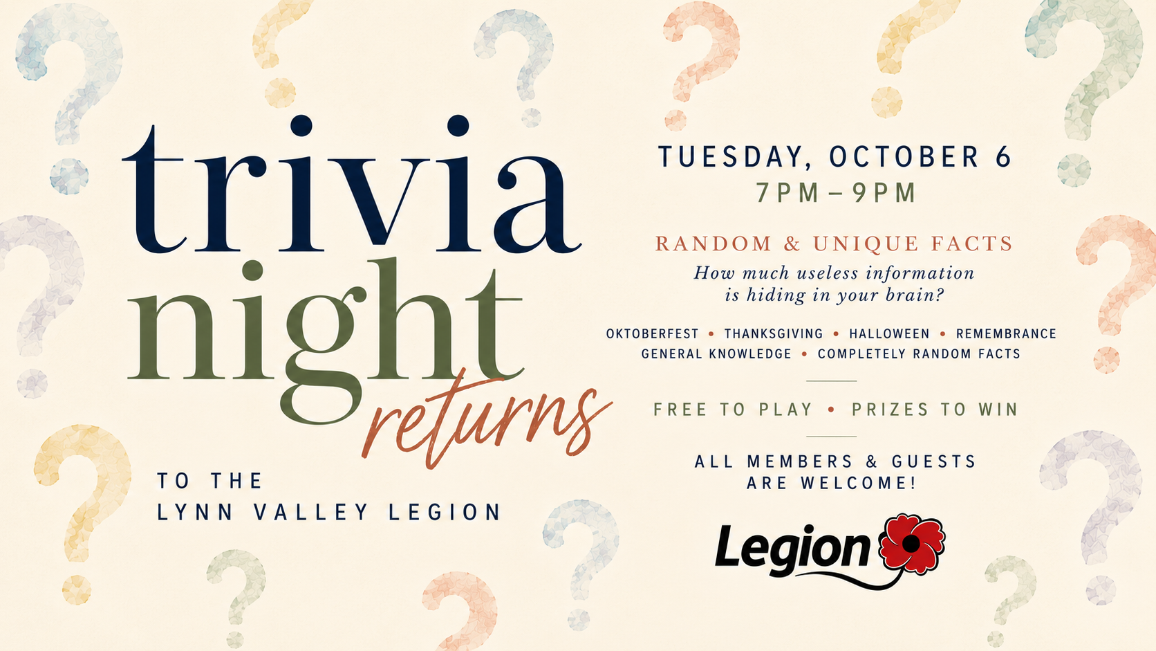 Trivia Night!