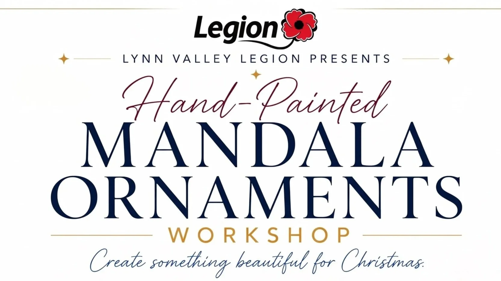 Mandala Ornament Workshop