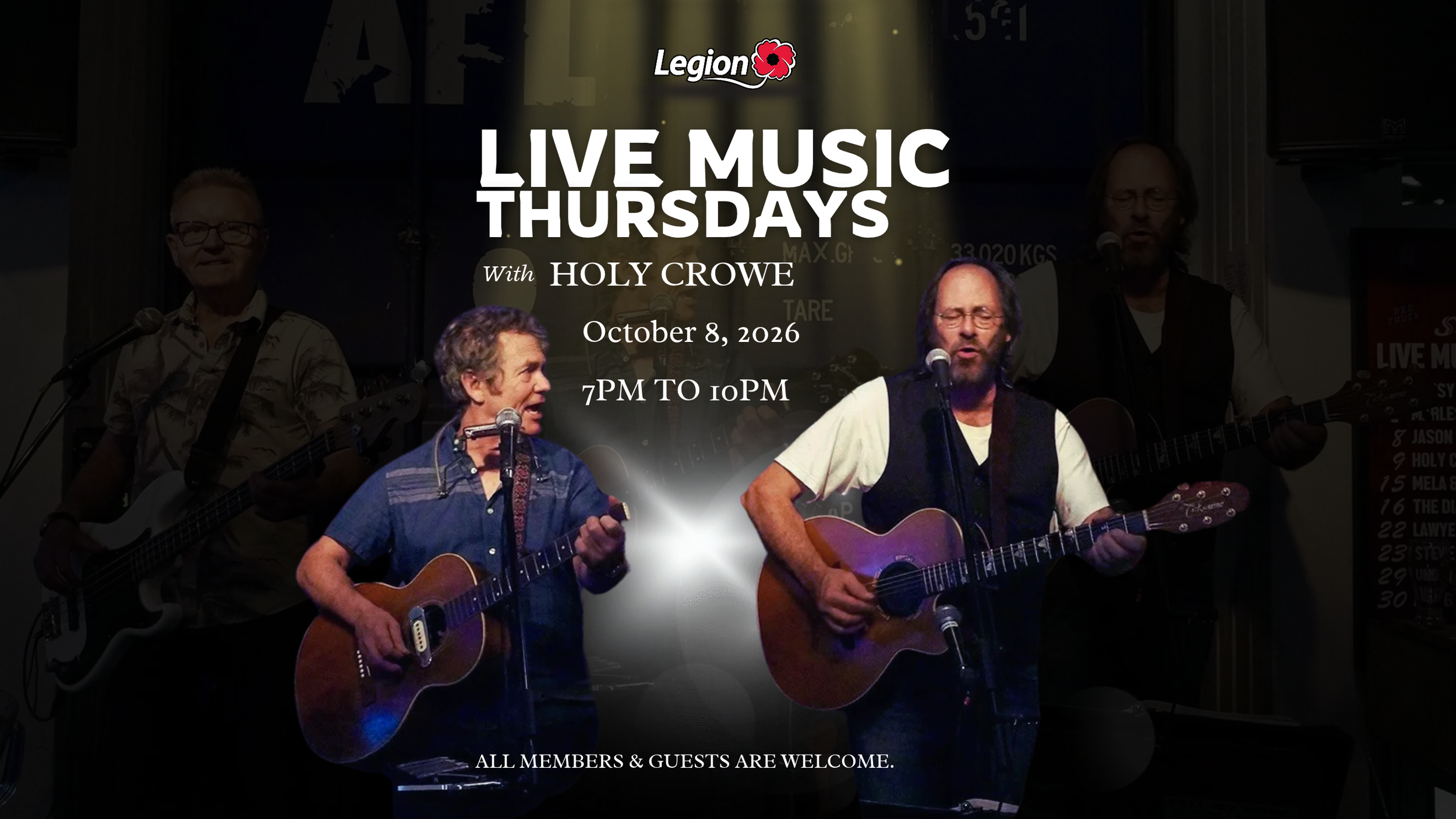 Live Music: Holy Crowe