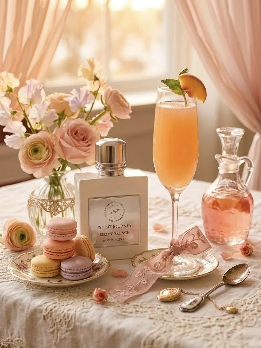 Pop the bubbly and pass the peach nectar! Bellini Brunch brings the ultimate weekend party vibes to your skin with a sweet, sparkling cocktail twist.