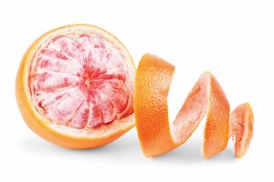 Grapefruit PeelRich in bromelain enzyme which helps remove dead skin and renew new cells.