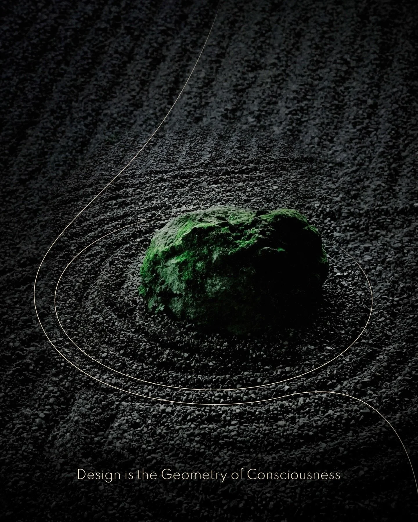 Gravity is not seen.

It acts through presence,
in the gathering of mass,
in how space responds.

Design is not what you see.
It is how force
shapes its surroundings.

_____________________

10 days until MILANO DESIGN WEEK

INDIGO will exhibit at MI