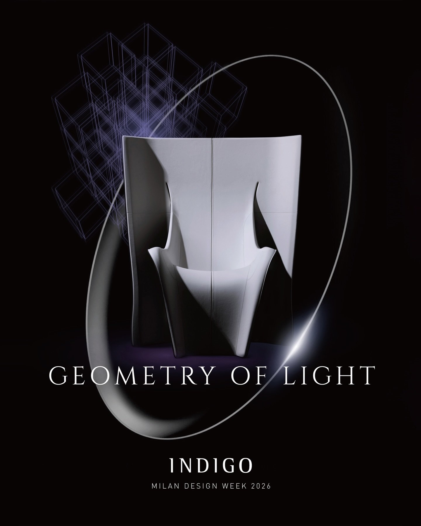 1 day until MILANO DESIGN WEEK

INDIGO will exhibit at MILANO DESIGN WEEK 2026 ✨

&ldquo;GEOMETRY OF LIGHT&rdquo;
INDIGO Design Collection | Furniture &amp; VR Experience

🗓️ April 20-26

SuperNova - Superstudio Pi&ugrave;
📍Via Tortona 27, Milano

