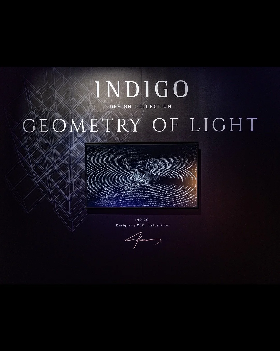Geometry of Light &mdash; INDIGO Design Collection

Milano Design Week 2026
SuperNova - Superstudio Pi&ugrave;
Tortona Design District

Through the presentation of physical furniture pieces alongside a design collection within virtual space, the exhi