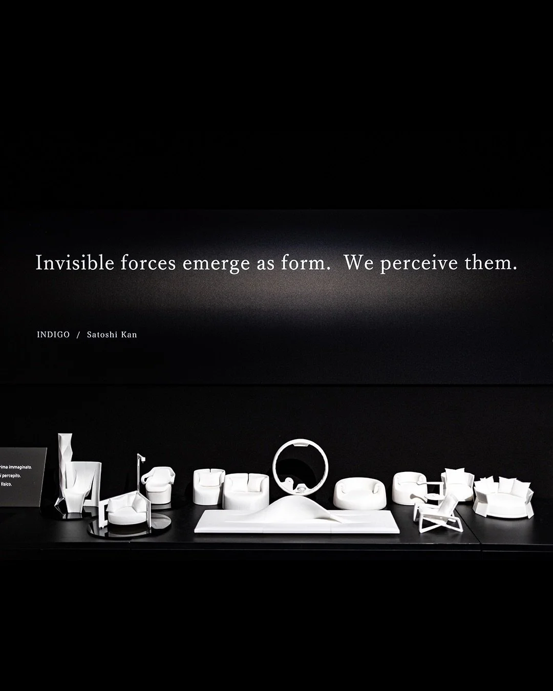 .

Invisible forces emerge as form.
We perceive them.

Geometry of Light &mdash; INDIGO Design Collection

Milano Design Week 2026
SuperNova - Superstudio Pi&ugrave;
Tortona Design District

Many thanks to
@mcsaatchimilan 
@dare.studio 
@superstudio.