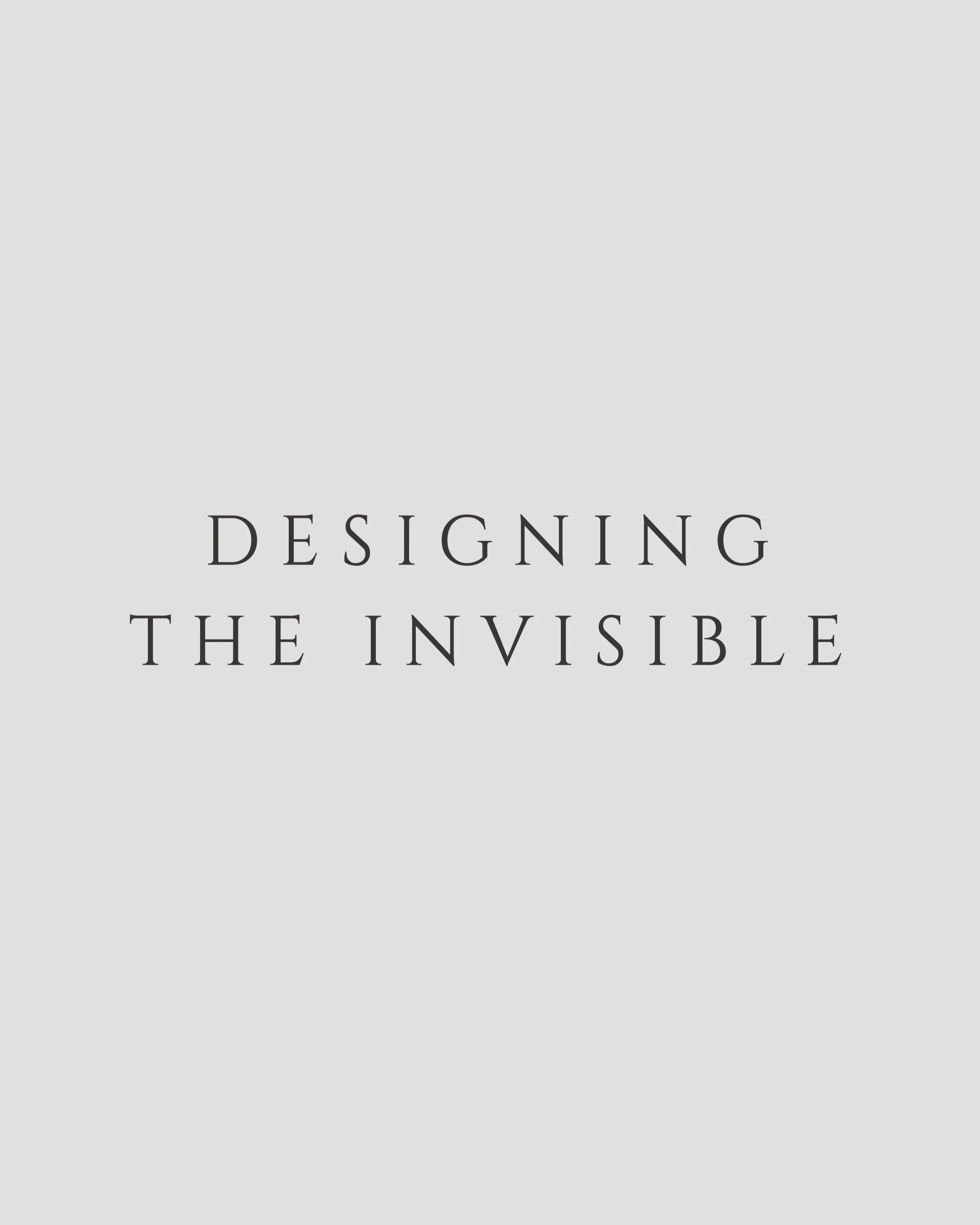 DESIGNING THE INVISIBLE

What we cannot see may shape what we feel.

Gravity, tension, balance, and the subtle forces that influence our perception.

INDIGO DESIGN explores how these invisible elements might find expression through form.

___________