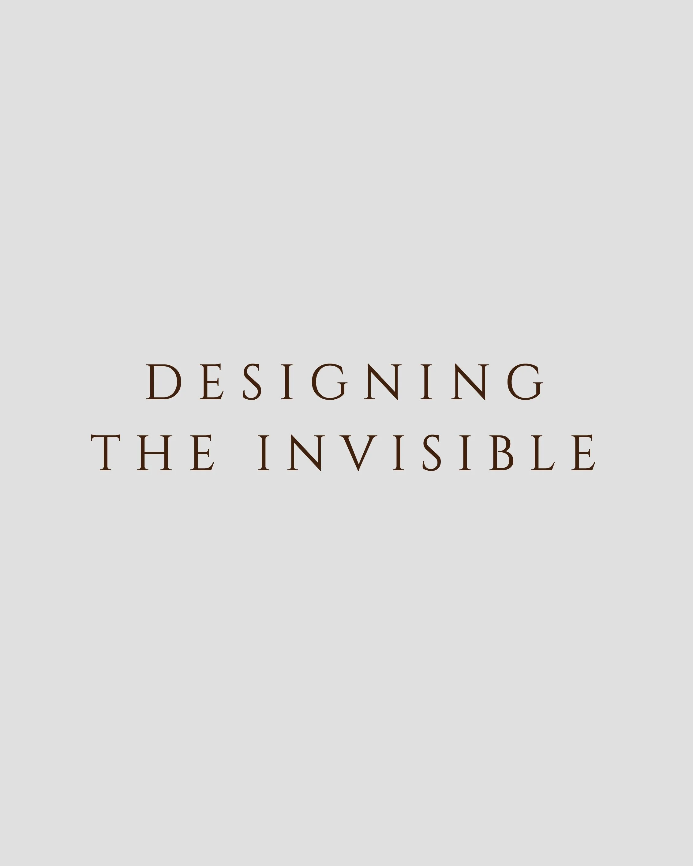 DESIGNING THE INVISIBLE

What we cannot see may shape what we feel.

Gravity, tension, balance, and the subtle forces that influence our perception.

INDIGO DESIGN explores how these invisible elements might find expression through form.

___________