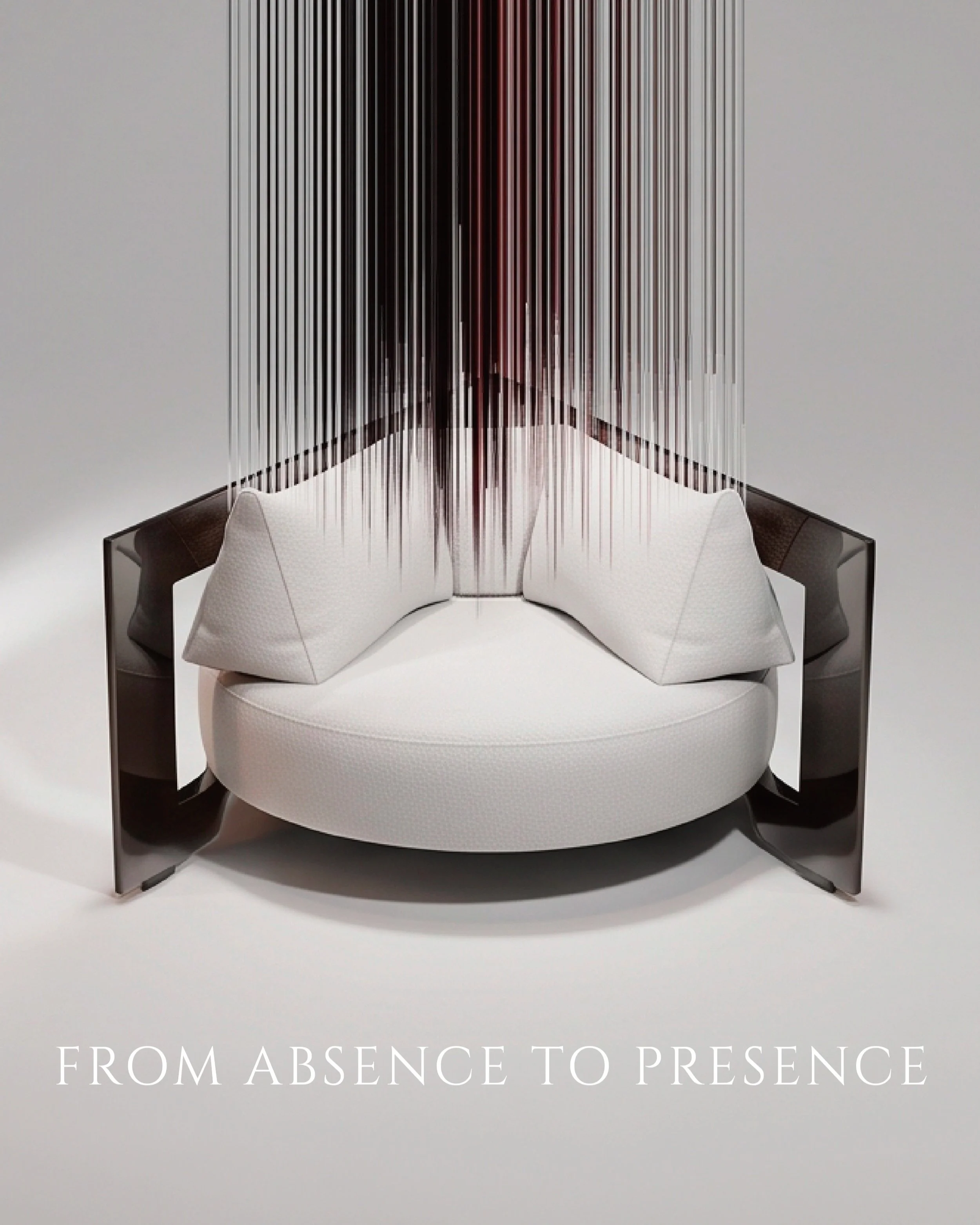 FRAME
From Absence to Presence

Where perception begins, structure emerges.

Form is not defined by what exists alone, but also by what the mind perceives.

Through light, shadow, and the space between, FRAME explores the delicate boundary where abse