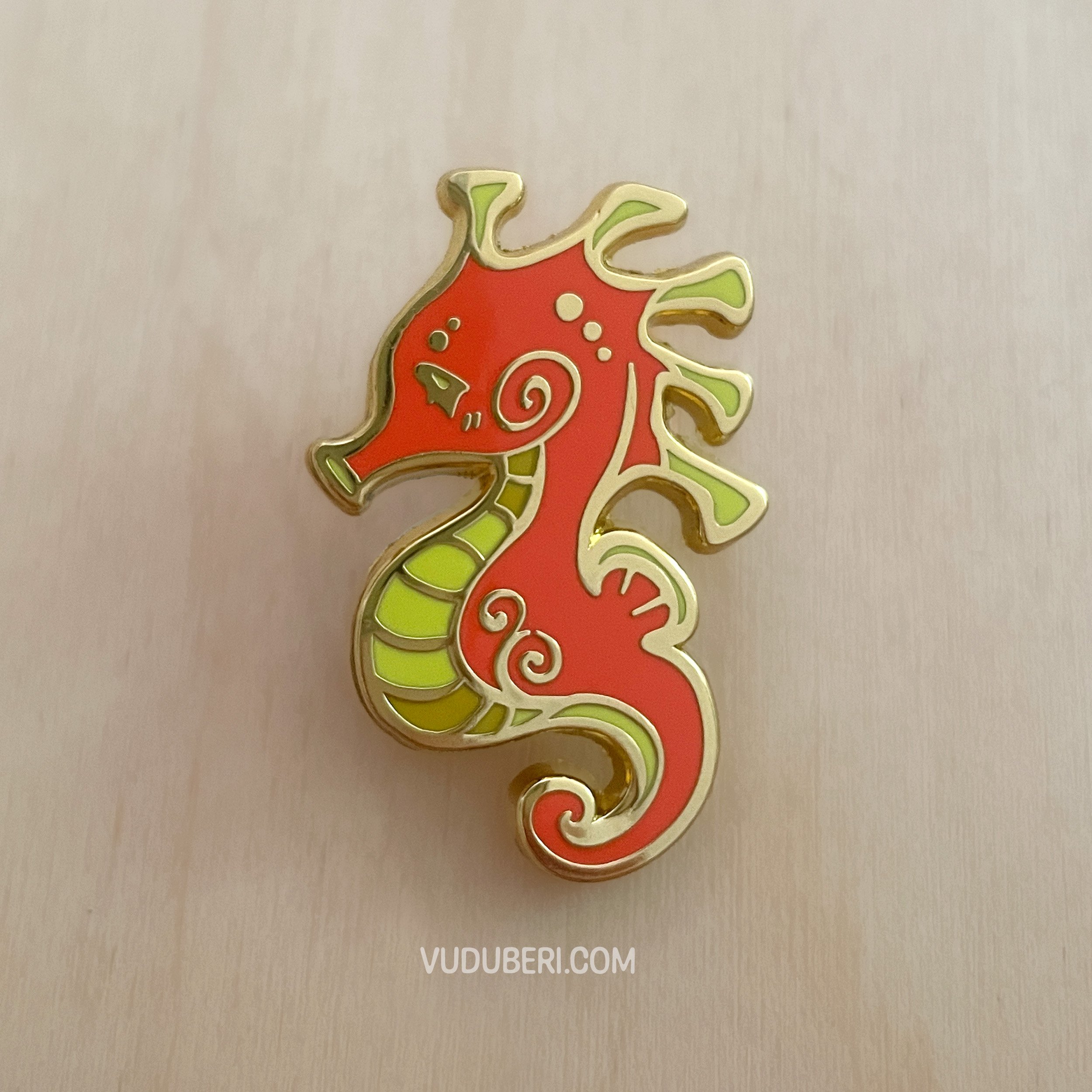 Aquatic - SEAHORSE enamel Pin