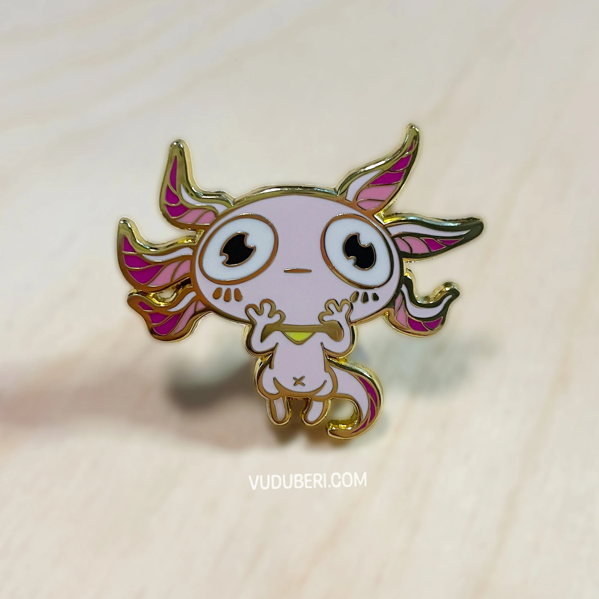 Aquatic - AXOLOTL enamel Pin
