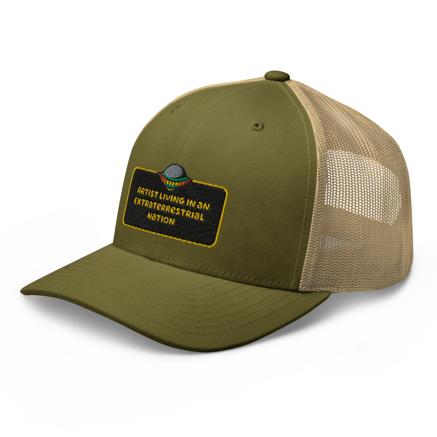 A.L.I.E.N | Retro Trucker Hat — Artist Living In an