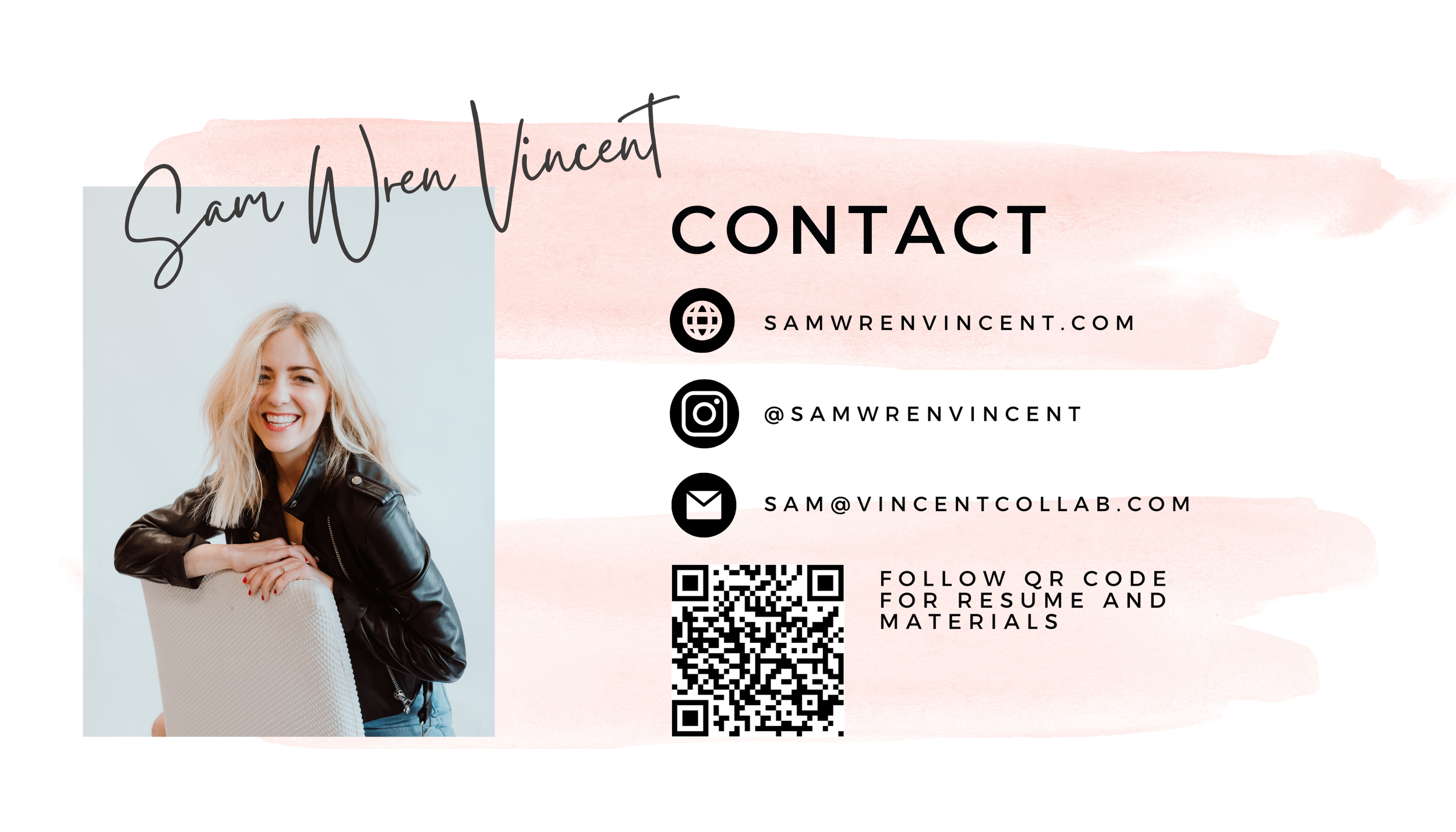 Contact — SAM WREN VINCENT