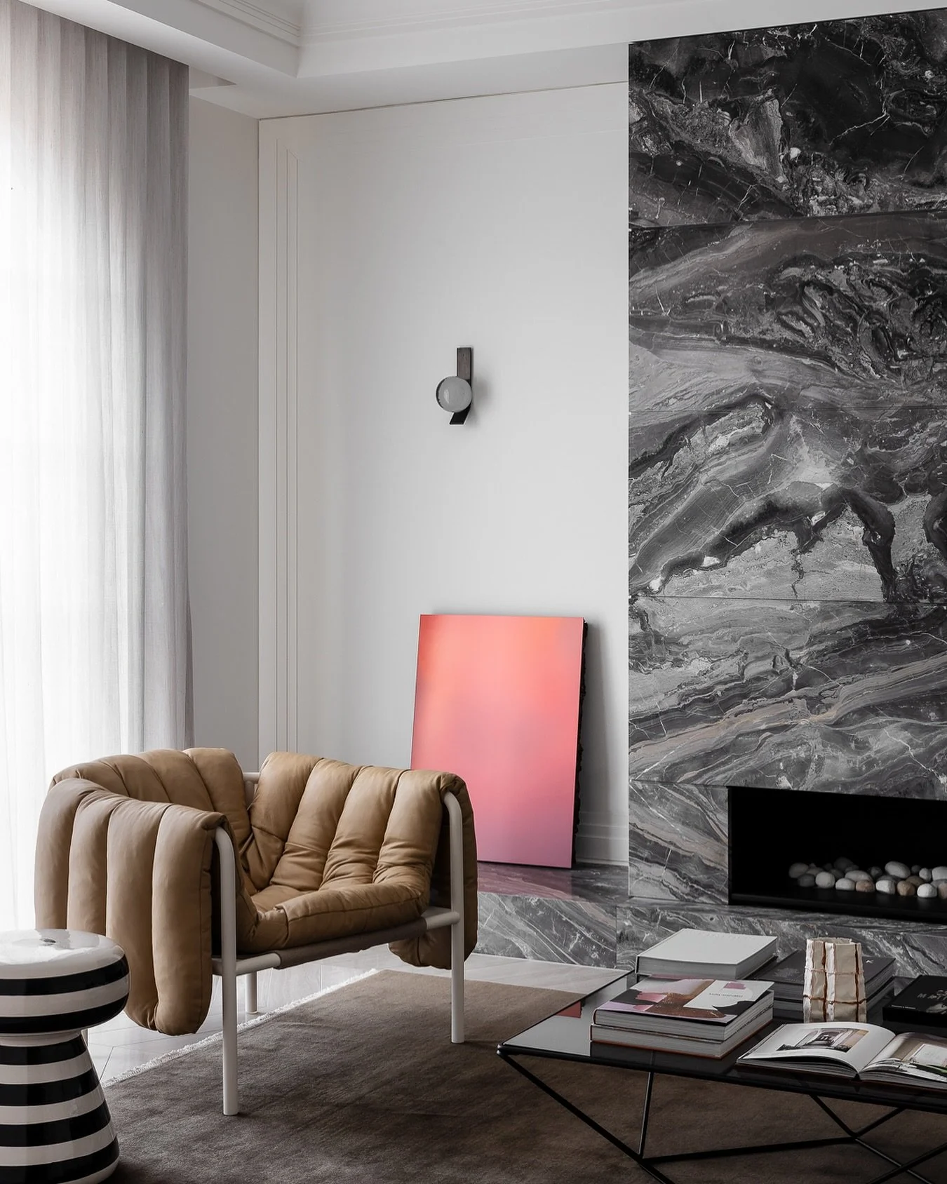 Guided by a vision to craft a warm and inviting atmosphere, I focused on layering rich textures and integrating carefully curated furnishings to achieve a visually engaging interior.