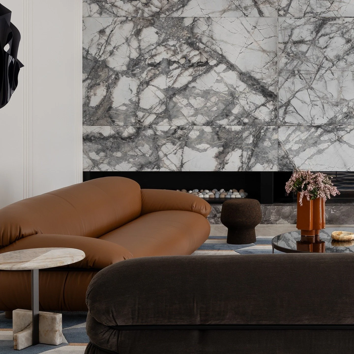 A custom interpretation of the iconic Sesann sofa reimagined in richly textured corduroy and refined leather.

Featured: @est_living 

Interior decoration and styling @navypanelandco