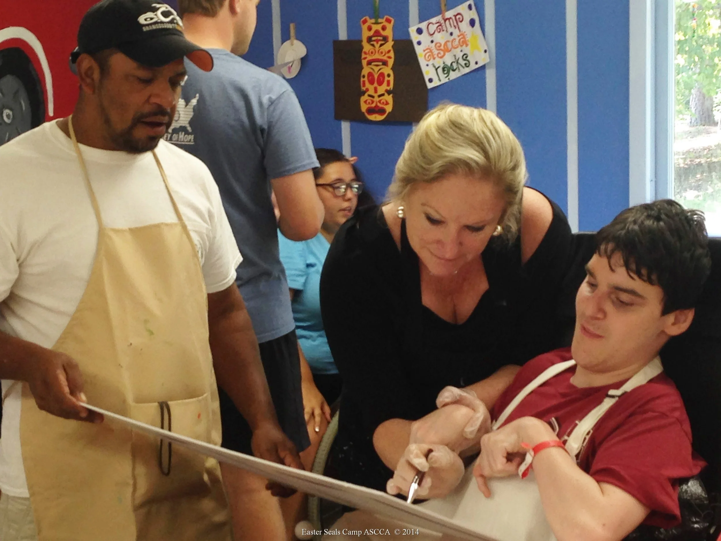 First visit by artist B'Beth Weldon!