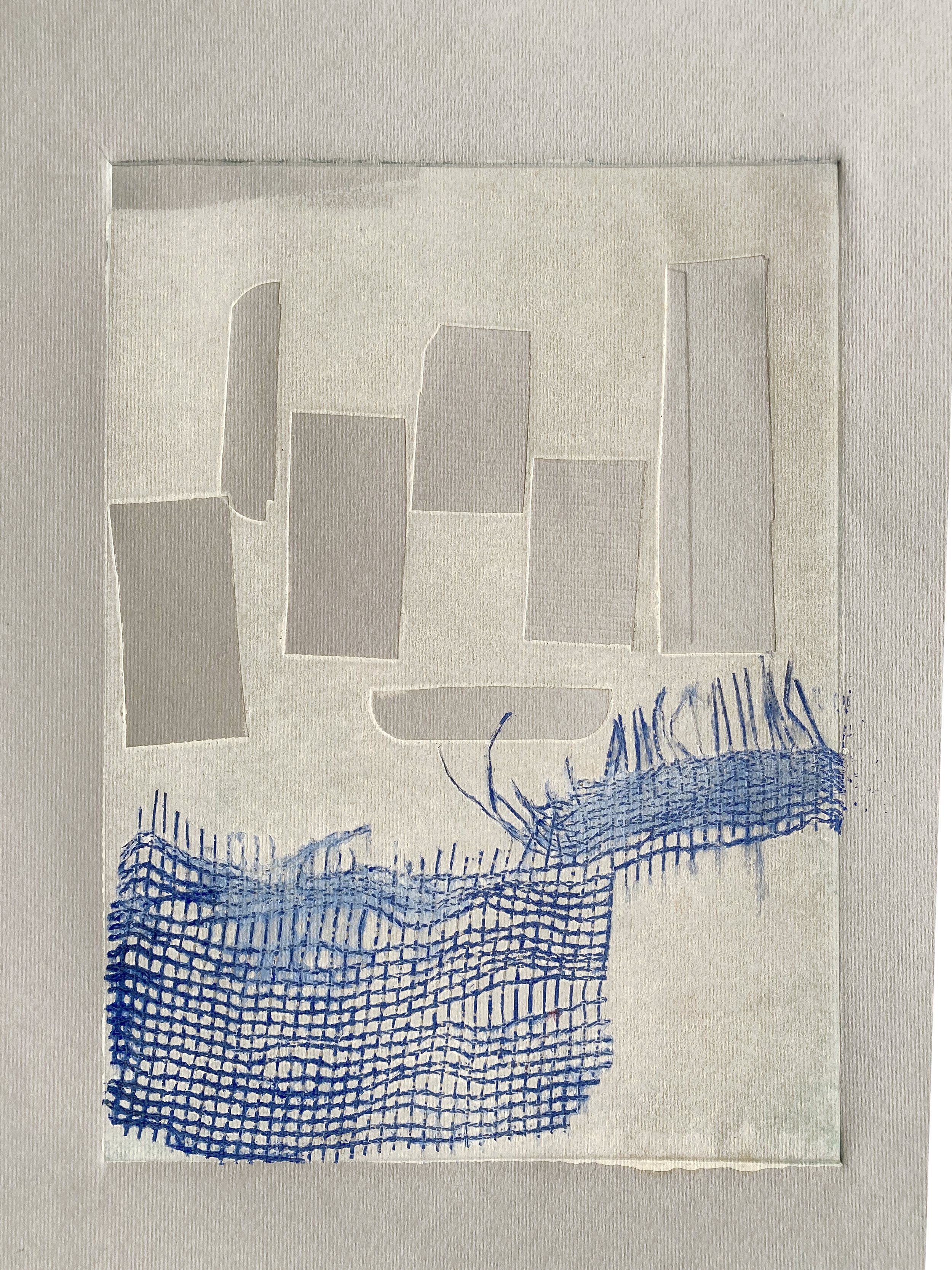 9" x 12", Collagraph on Archival Paper