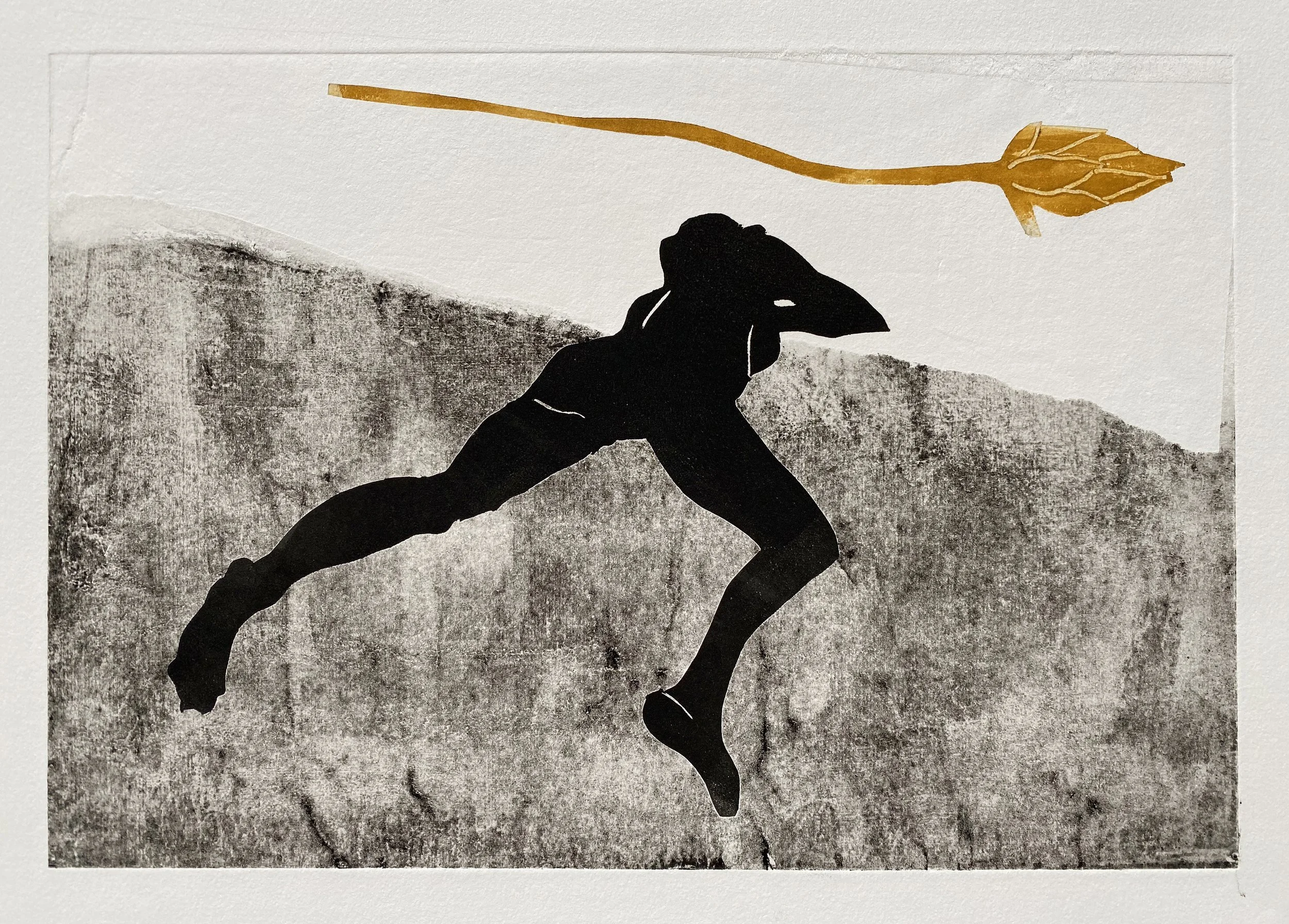 14.5" x 10", Collagraph on Archival Paper