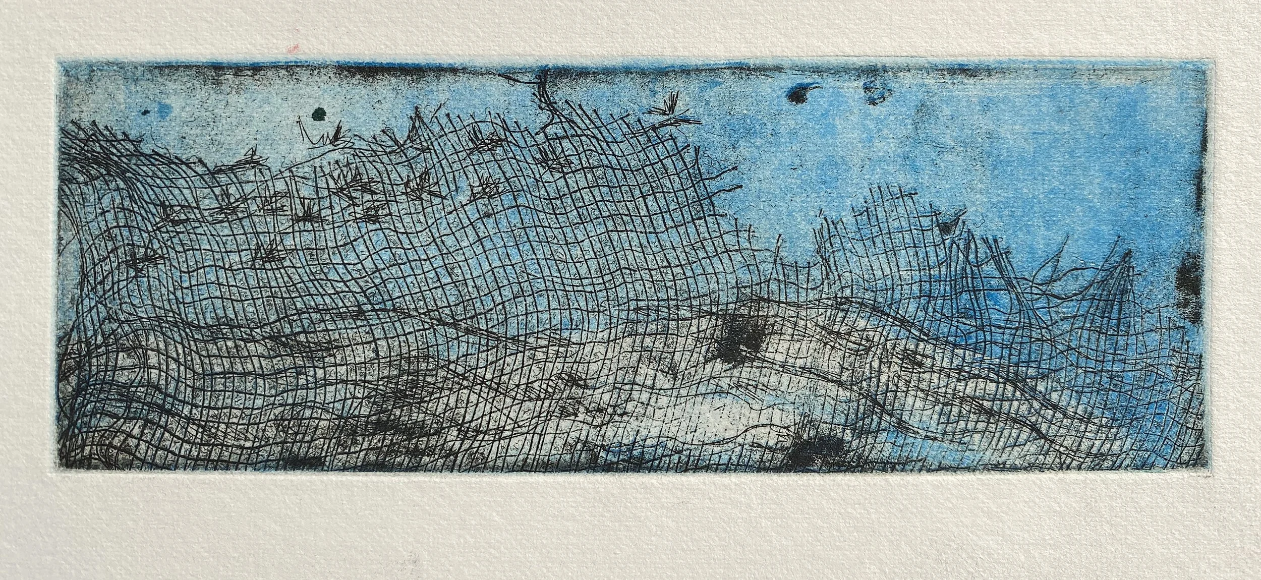 5.75" x 2", Etching on Archival Paper