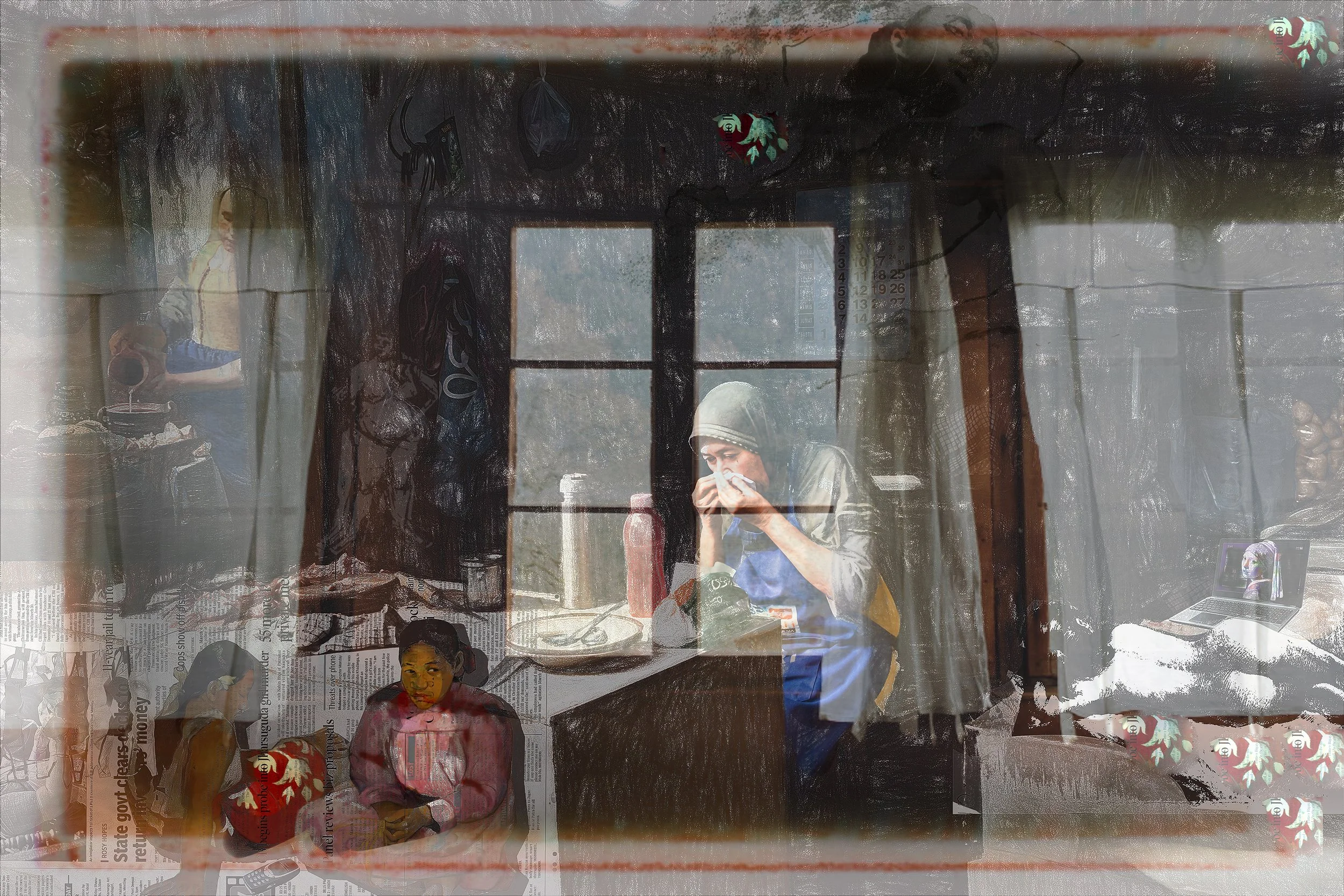 Untitled (part of series / 24" W X 16" H /Feb 2026