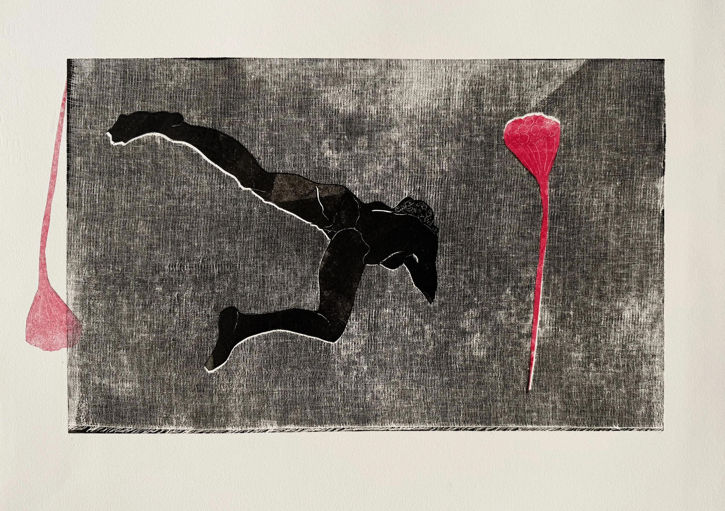 14.5" x 10", Collagraph on Archival Paper