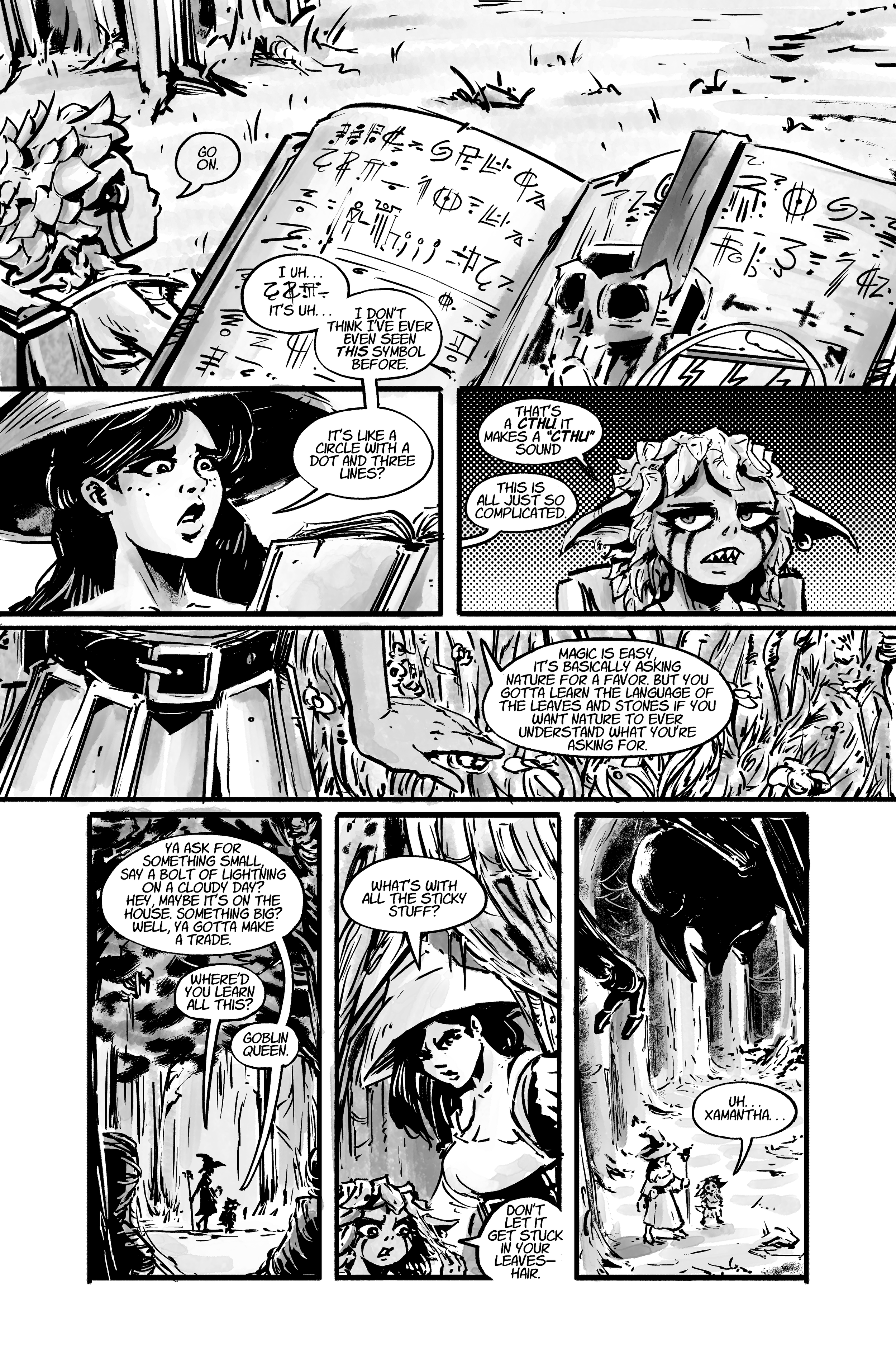 The Wizardess and the Goblin Page 2.png