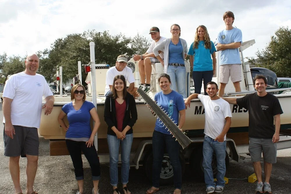 Introducing: The State of Florida’s sawfish research group