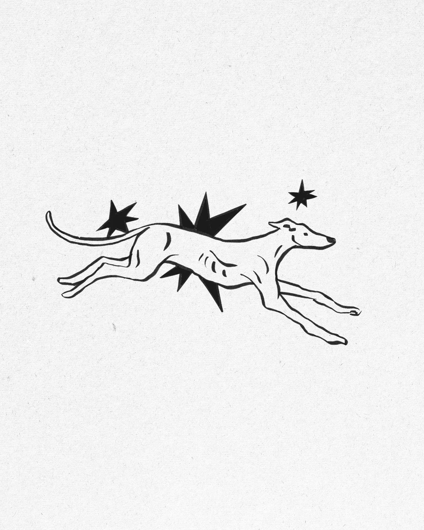 I&rsquo;m teaming up with @lisahilletattoo to bring you an exclusive London greyhound flash!! 

Designs by me, tattoo by @lisahilletattoo in London only. Only selling one of each design so your tatt will be unique 💫

Dm or comment to claim 🖤