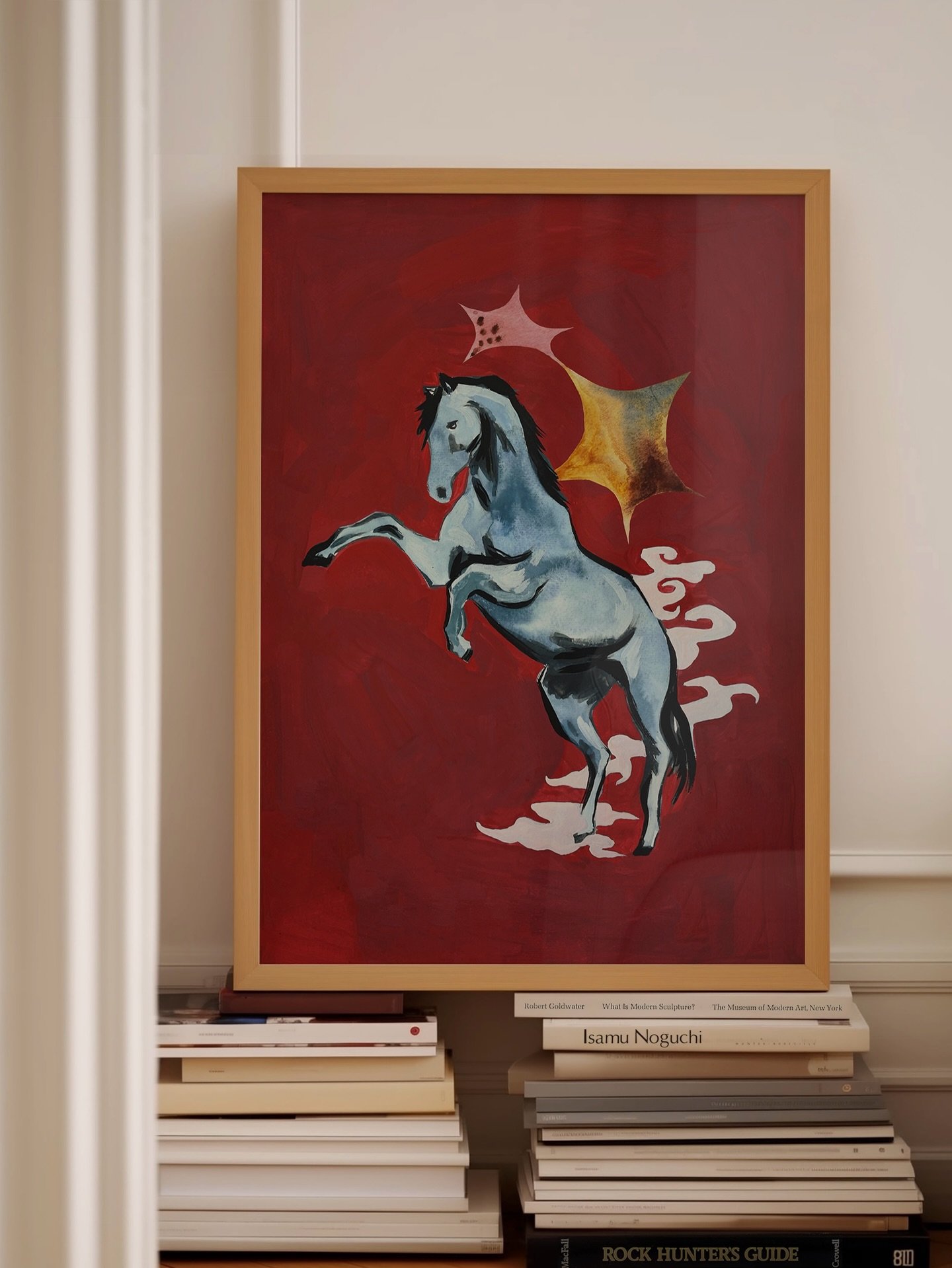 Belated happy Chinese New Year and a new print to bring in the Year of the Horse!! 🐎🧧

Link in bio to shop now 💫