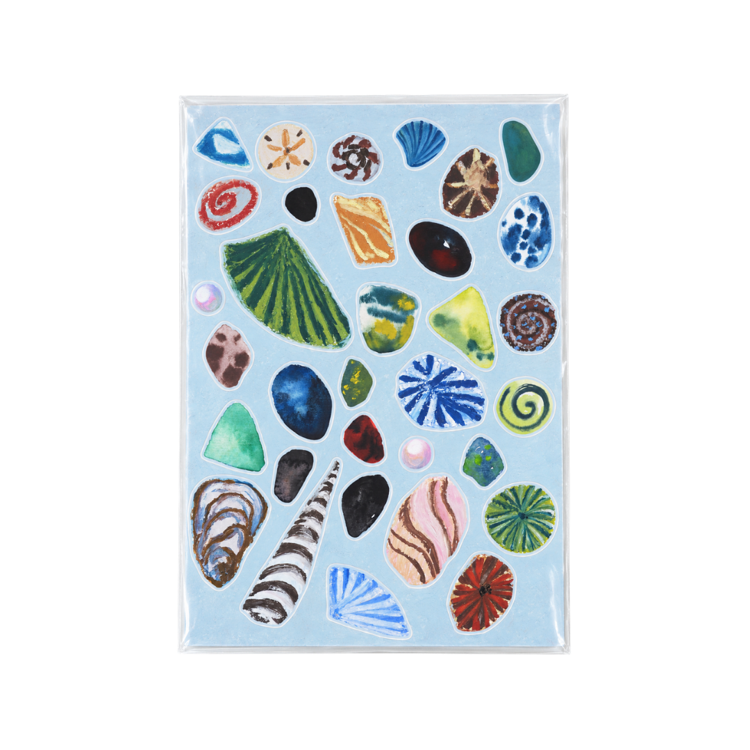 Ocean Currency Sticker Sheet