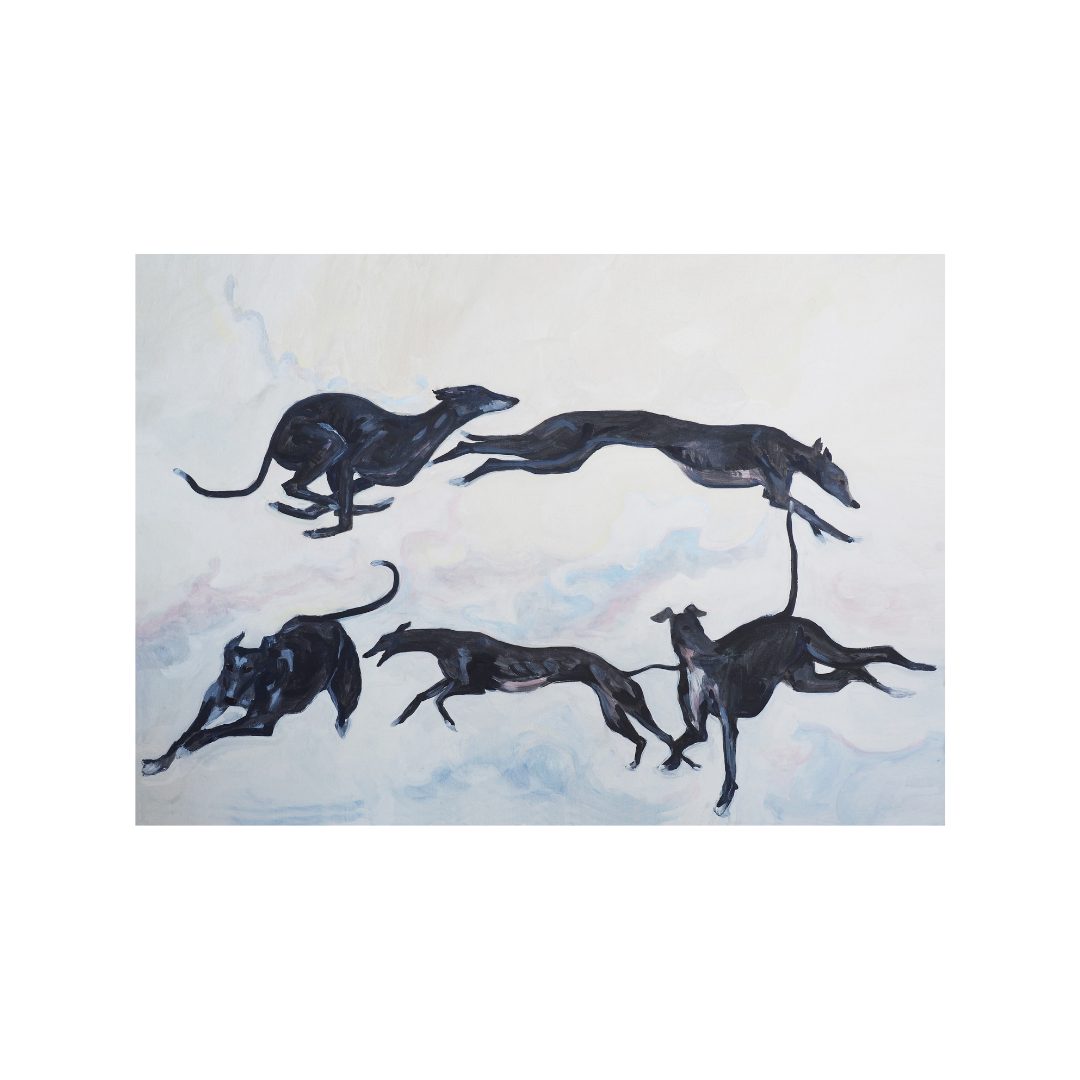 Counting Greyhounds Print