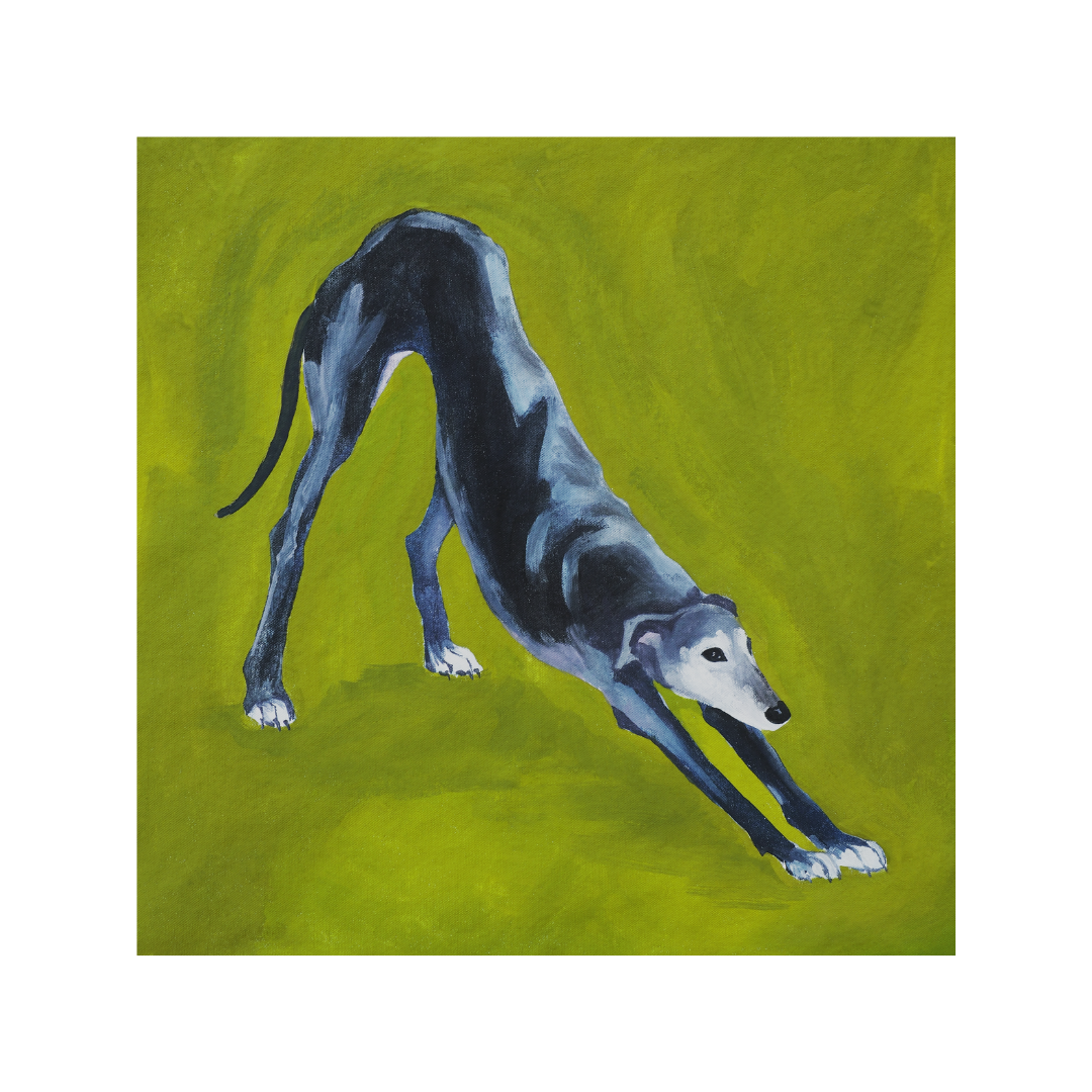 Downward Dog Print