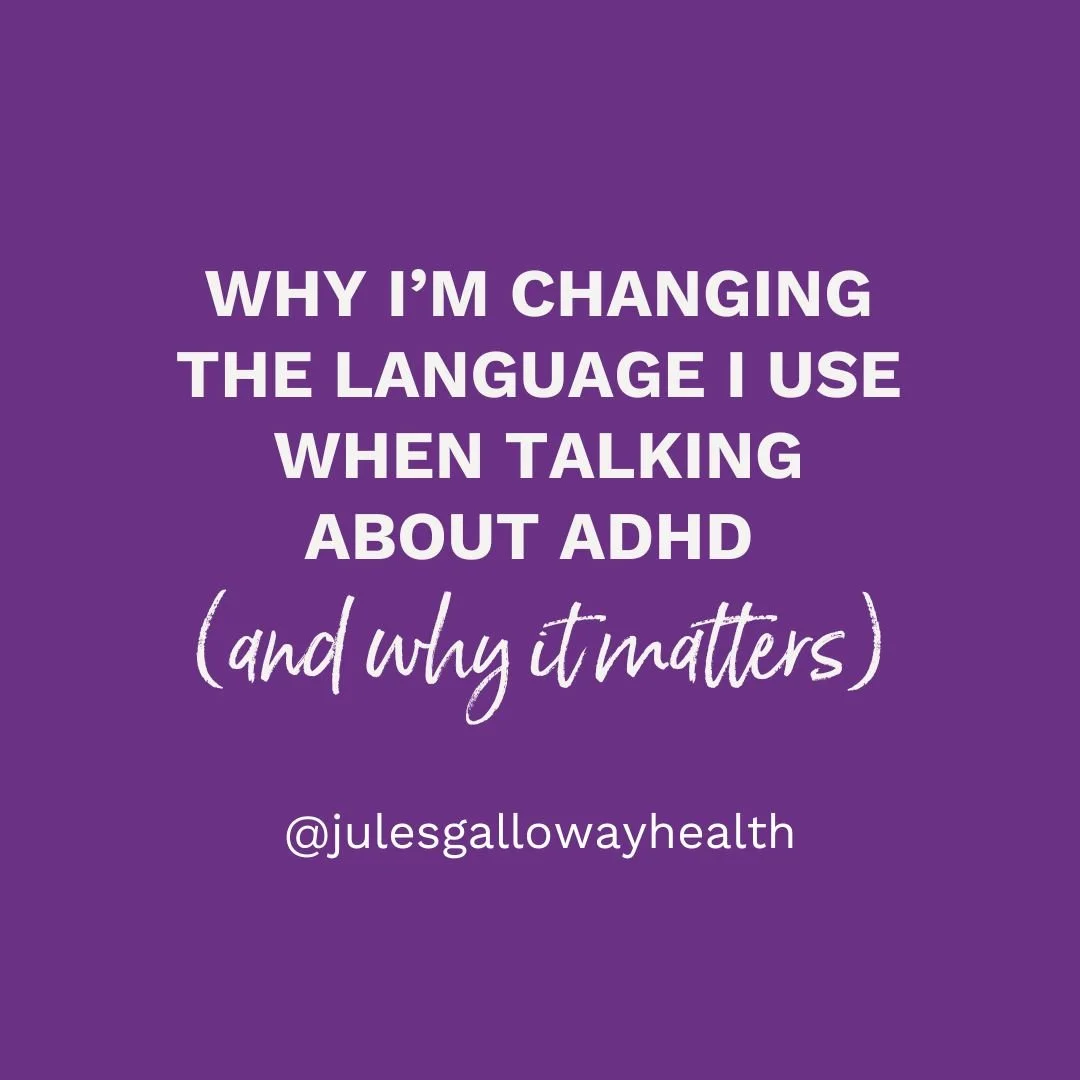 As practitioners, we are always learning, always updating our skills and knowledge, but sometimes we have to &quot;unlearn&quot; some things too! 

It's been brought to my attention that using the term &quot;ADHD symptoms&quot; is not neuroaffirming,