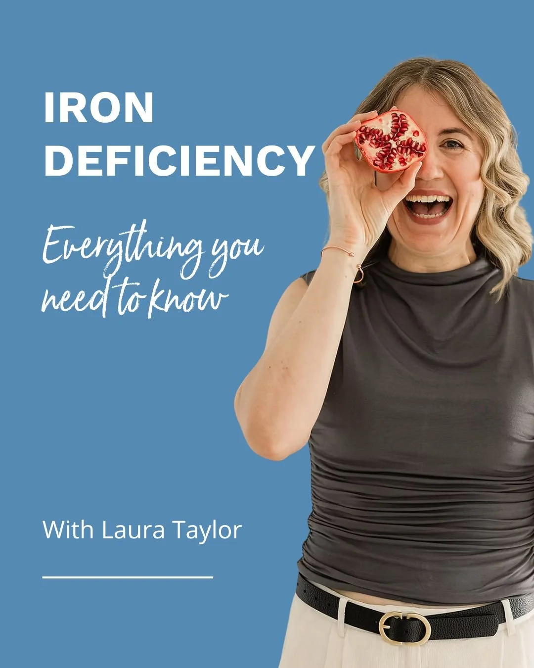 I'm SO excited about the special guest in my Adult ADHD Naturally membership this week! 

Meet @laurataylorhealth, a nerdy, neurodivergent naturopath with a passion for pathology and gut health. 

Her special interest right now: Iron deficiency.

Did