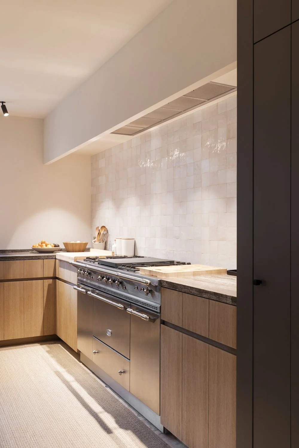inox maatwerk dampkap boven fornuis