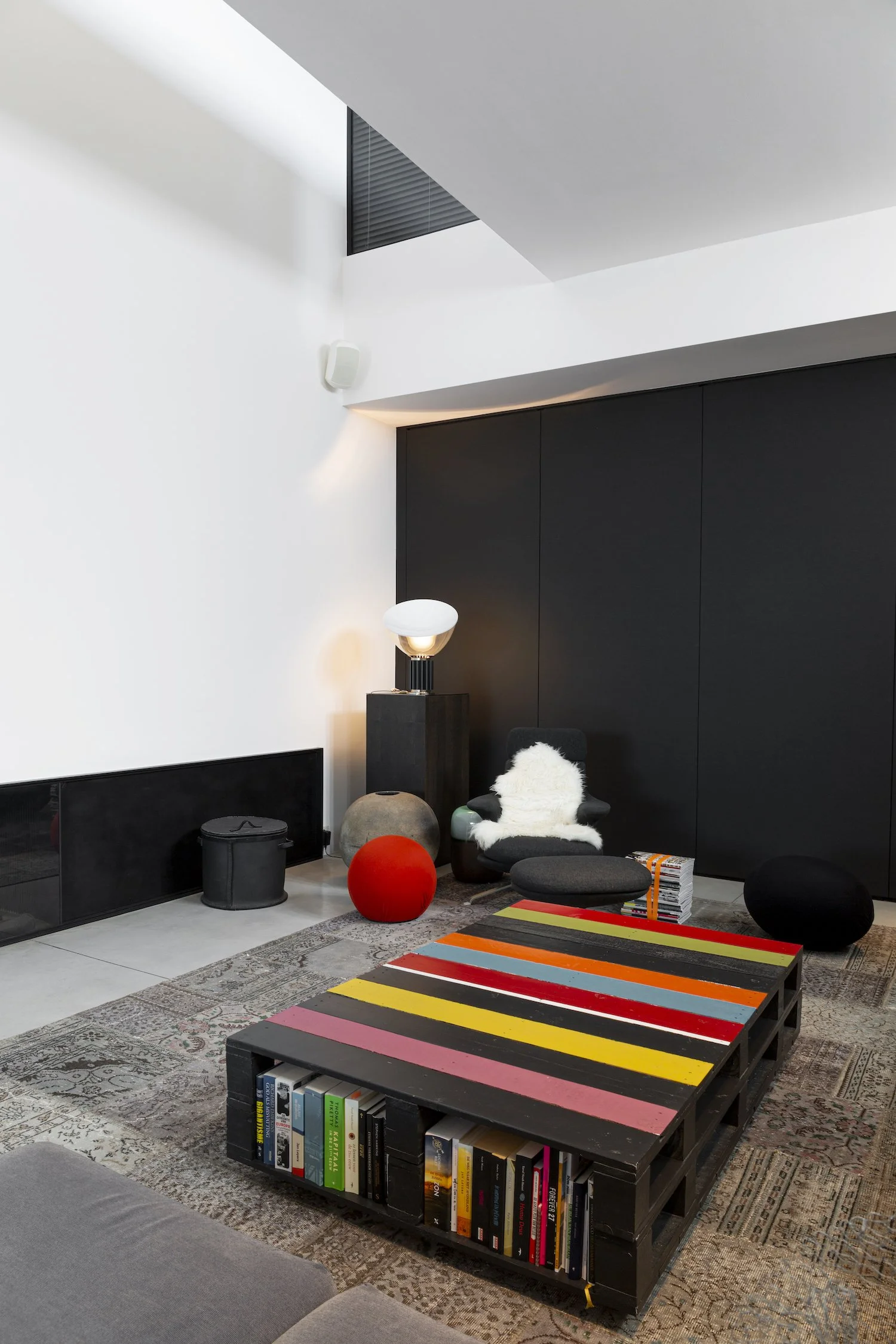 salontafel met kleur