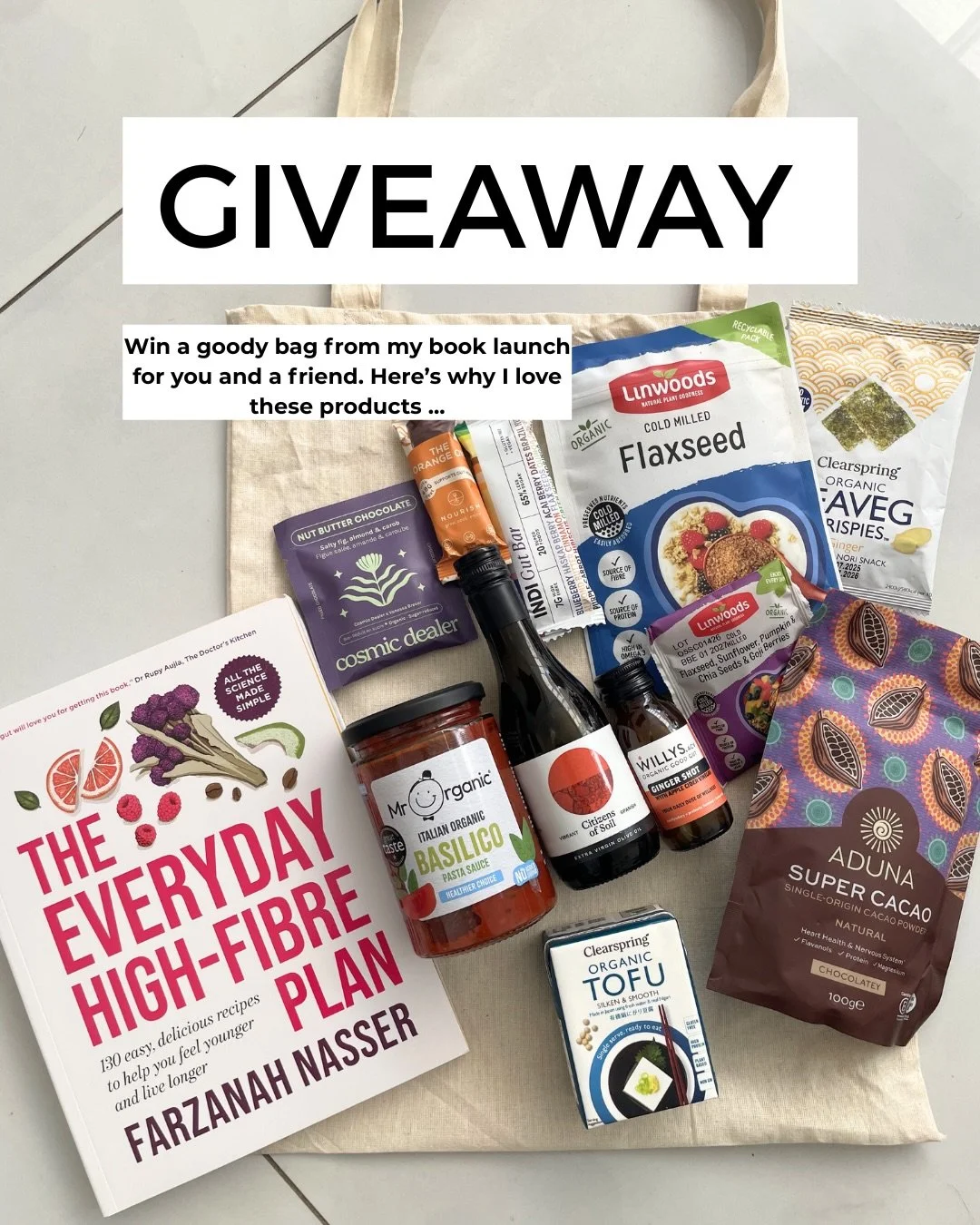 GIVEAWAY

For  the chance to win TWO goodie bags for you and friend just comment below which friend you would share it with 

Includes 2 signed copies of my books and 2 of everything shown above, which are some of my all time favourite brands @linwoo