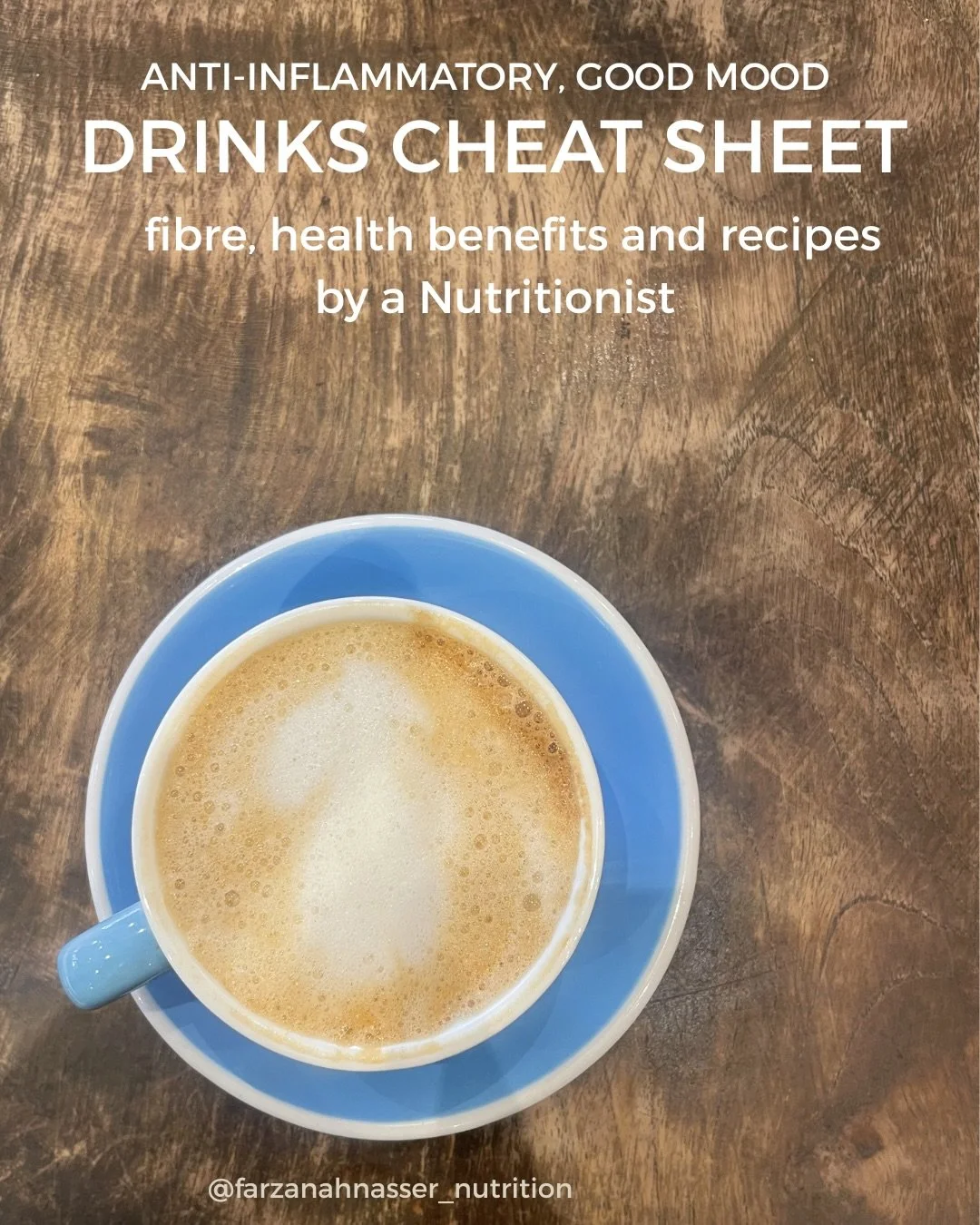 ANTI-INFLAMMATORY, GOOD MOOD, DRINKS CHEAT SHEET. 

These are some of my favourite drinks that i have regularly. 
1- love matcha and also a hojicha latte. faves are @lalaniandco and @jenkimatcha saekari is magic 
matcha here from @howmatchaofficial 
