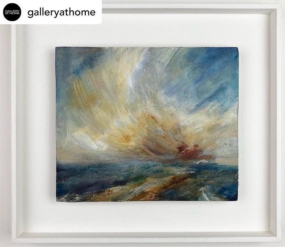 One of five paintings of mine going on show this Friday. More details below.
Posted @withregram &bull; 

@galleryathome Lotte Oldfield delivered. &hearts;️

Homeland
Oil on board. Framed 27 x 31 cm &pound;310

For Earthly Delights: seven strong women