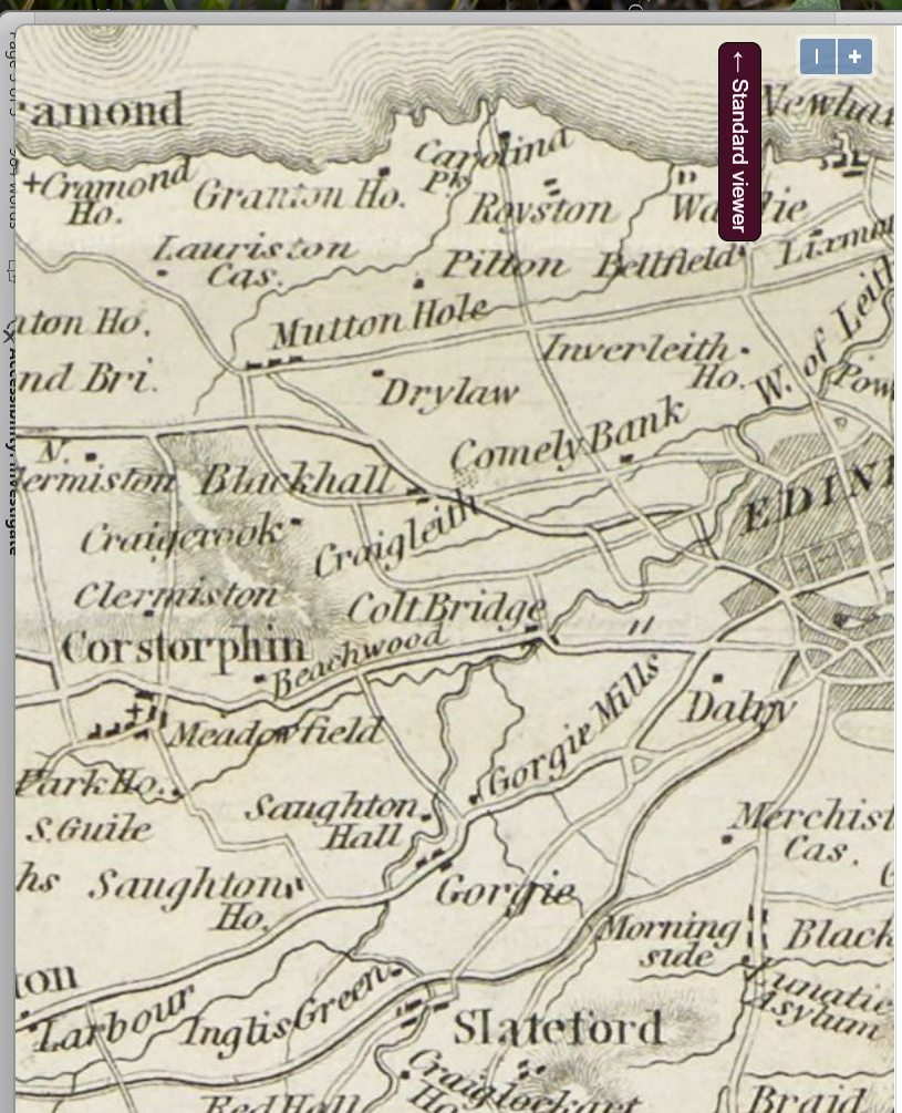 Granton Burn map with highlight of the Burn.png