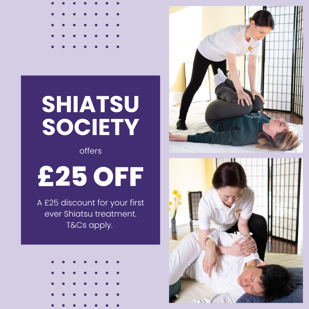 Special Offer: £25 off a full Shiatsu session