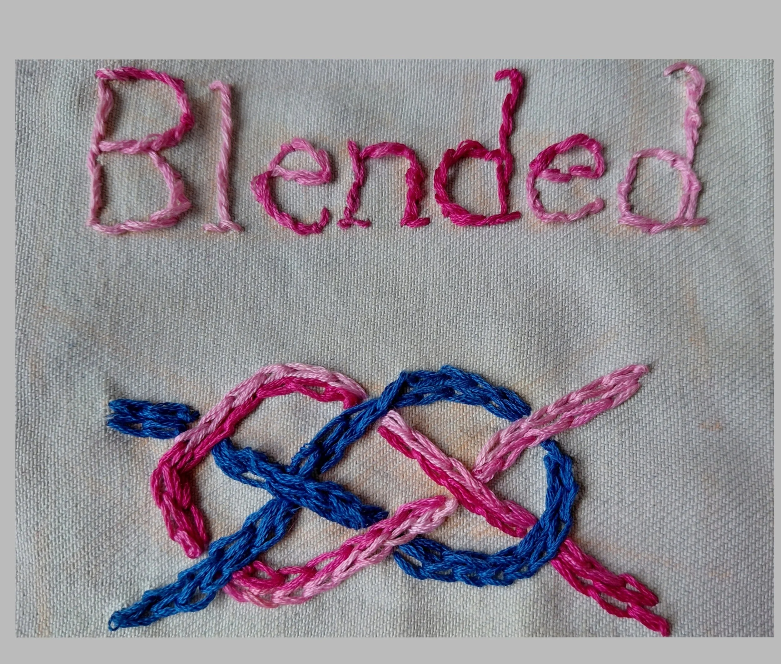 Blended, walking art exhibition