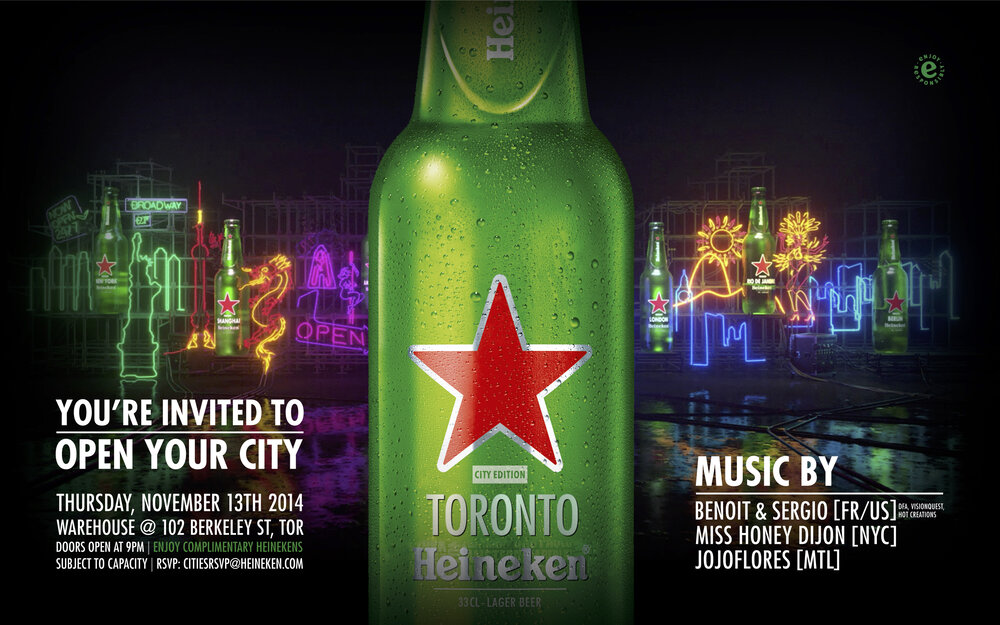 Heineken Open Your City Rooftop Agency