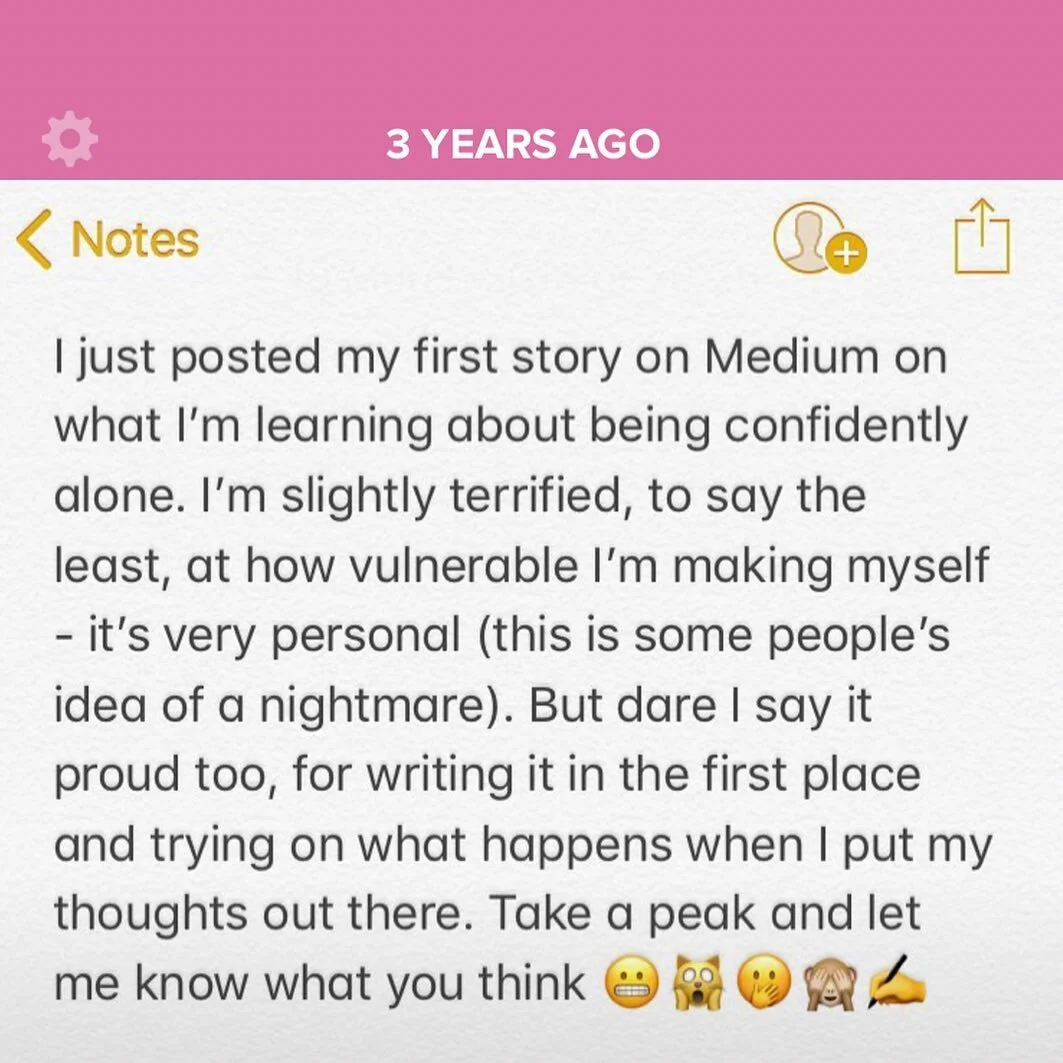 One small step for personal development, one giant leap for me. 🦶🚀

It&rsquo;s hard to pinpoint &ldquo;action zero&rdquo; - the first step on a growth journey that would completely change my life. 

There were, in fact, lots of little moments that,