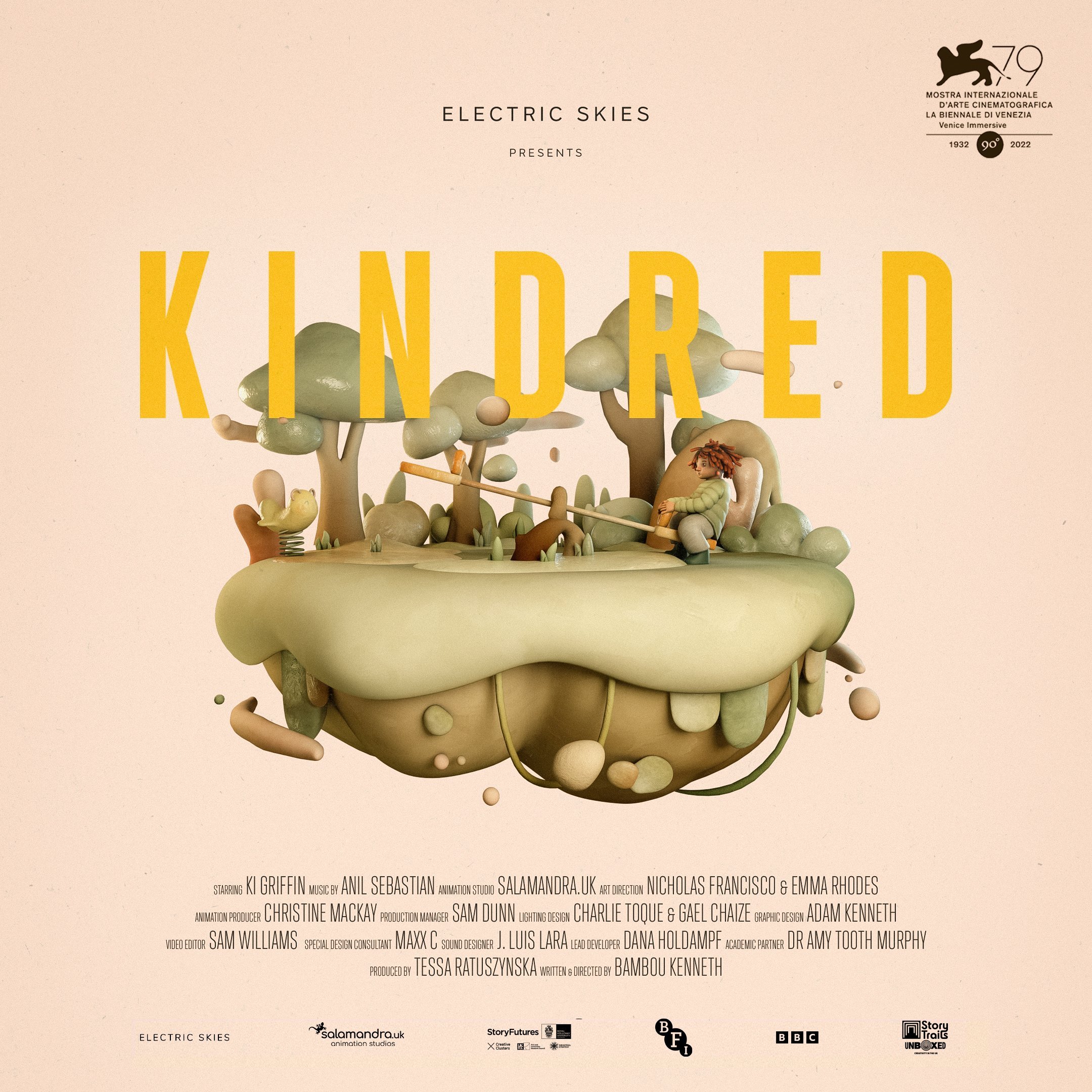 Case Study: Kindred Short Animation (Venice Film Festival Selection) —  