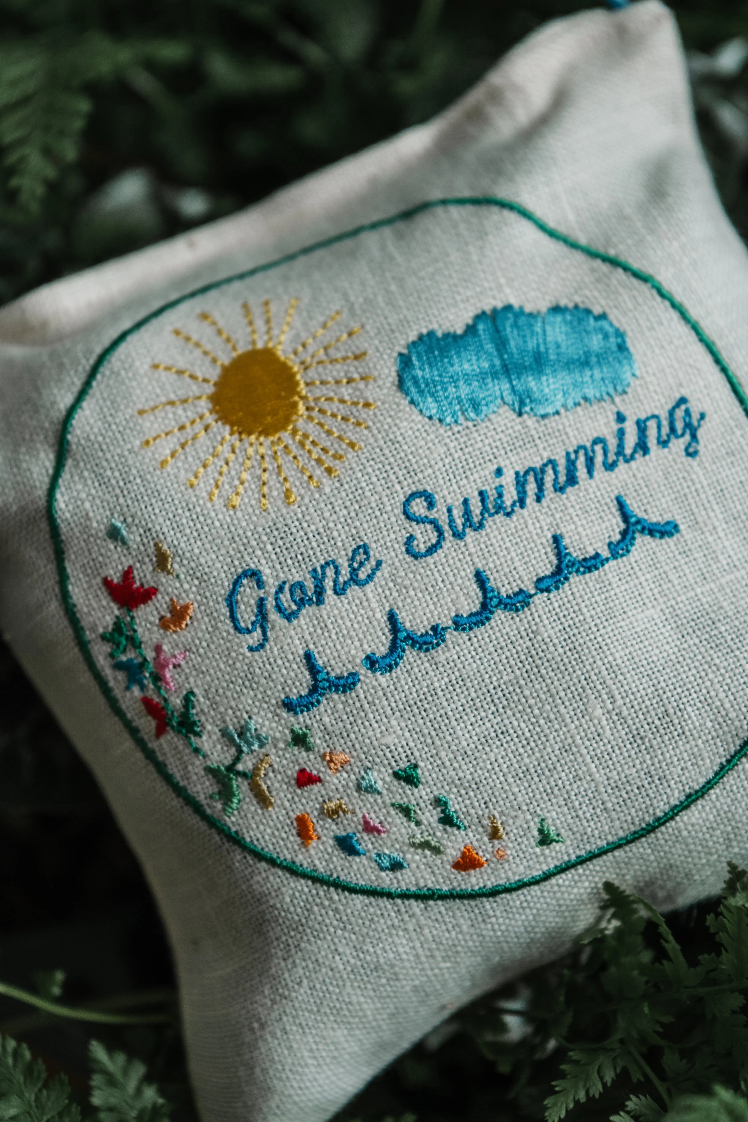 Wild Swimming Lavender filled Sachet
