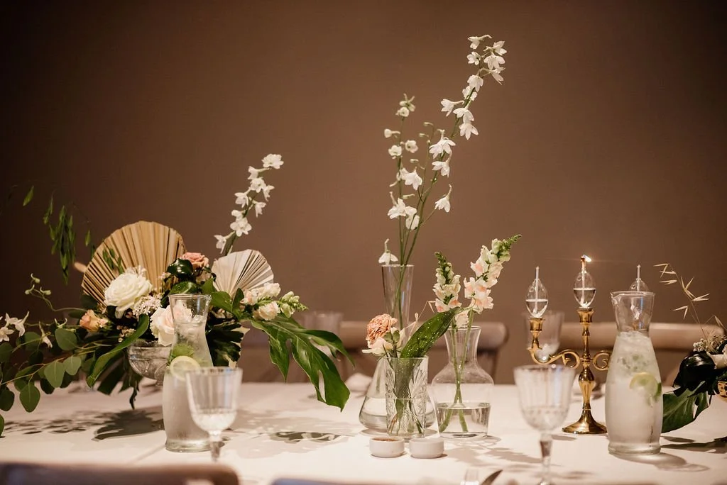 Table design for a wedding