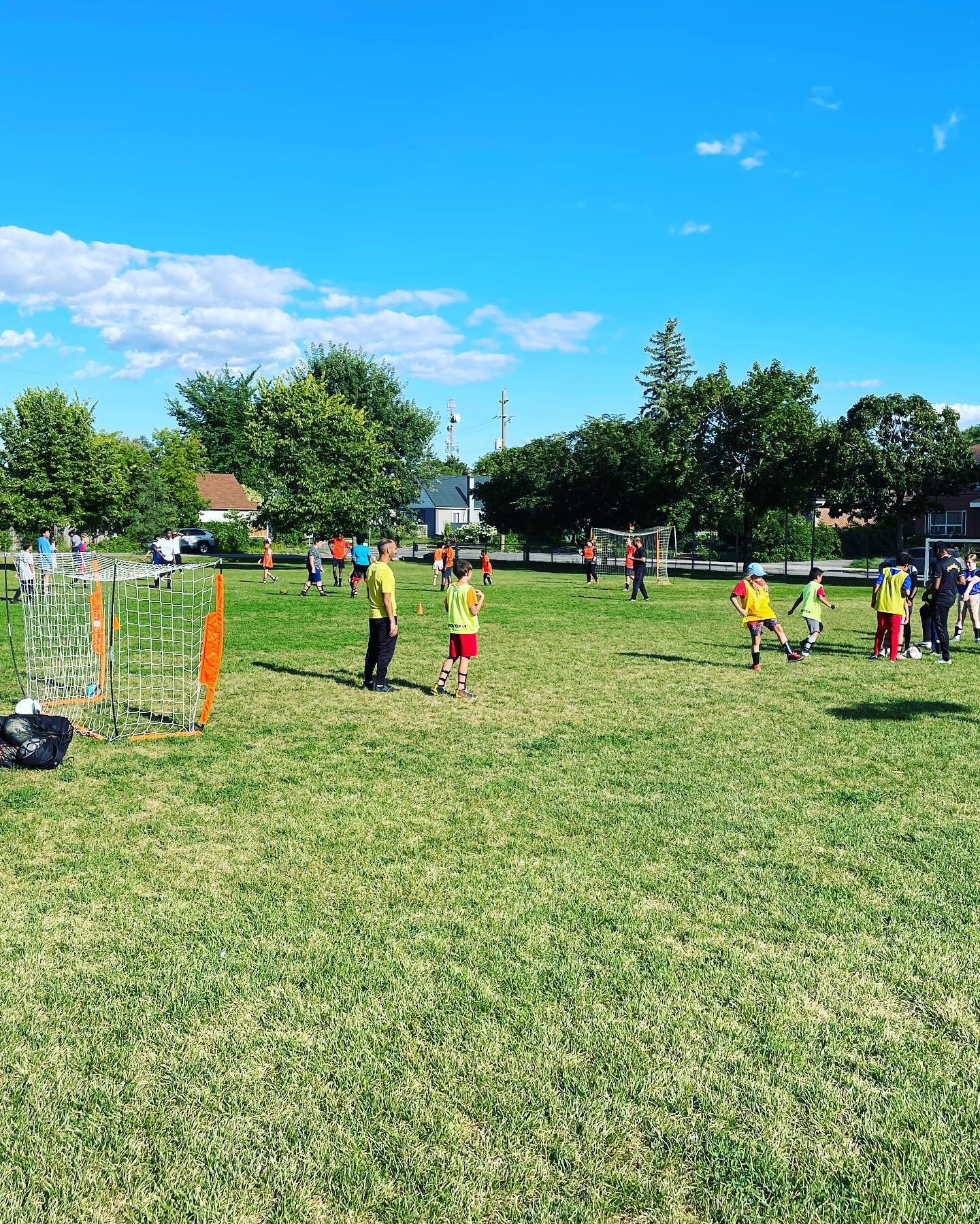 So many happy (and sweaty) faces today!! Our YES project Soccer and Art event was a success with more than 30 players who enjoyed drills and games with coaches from @mundialfcacademy and free ice cream from @julianosgelato! Thanks very one for coming